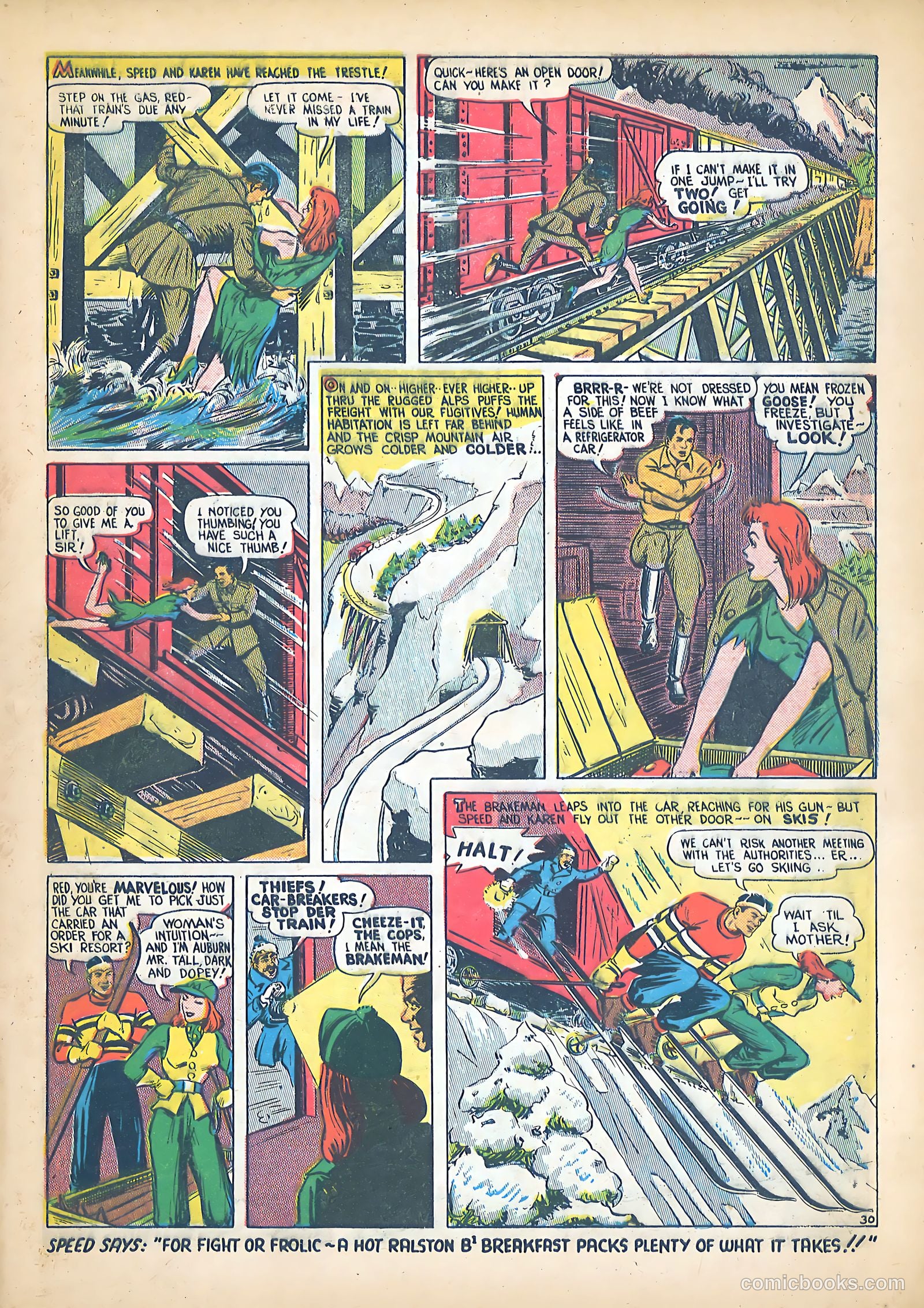 Tom Mix Commandos Comics #11 (1942) — page 30 of 35