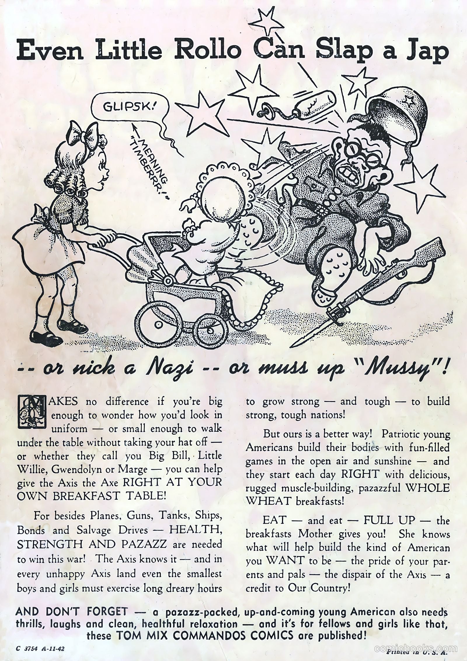 Tom Mix Commandos Comics #12 (1942) — page 2 of 35