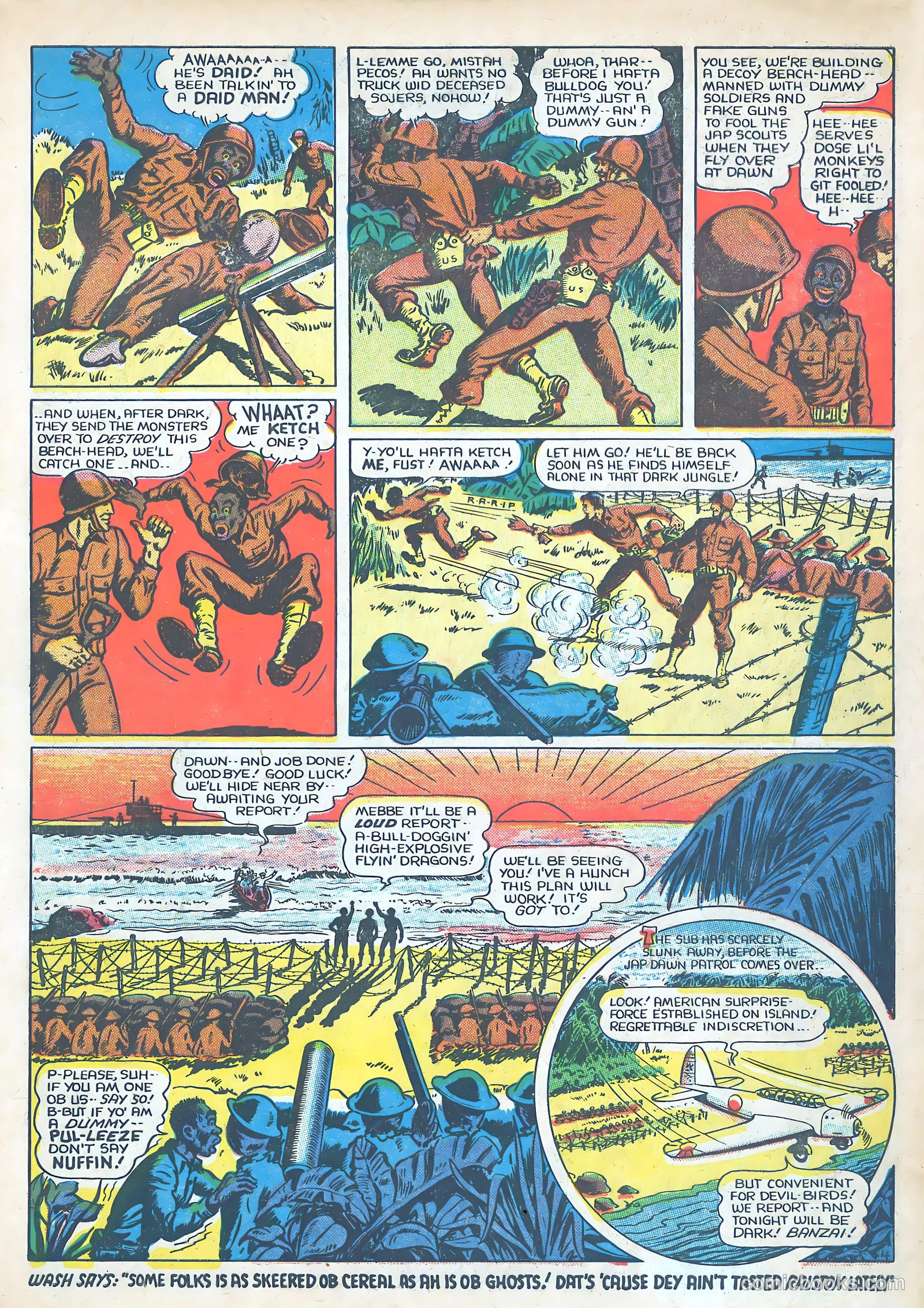 Tom Mix Commandos Comics #12 (1942) — page 5 of 35