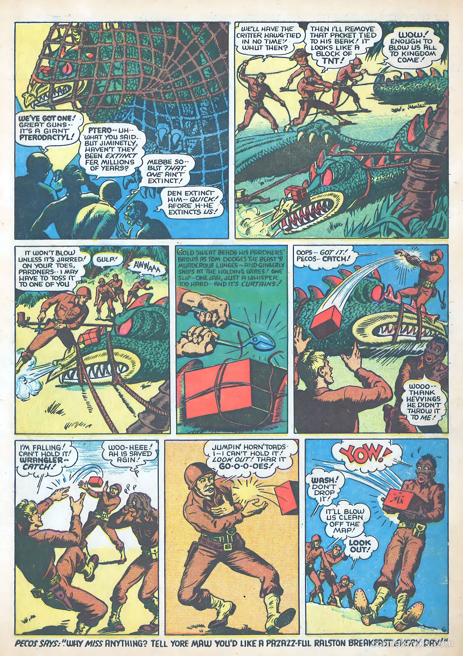 Tom Mix Commandos Comics #12 (1942) — page 7 of 35