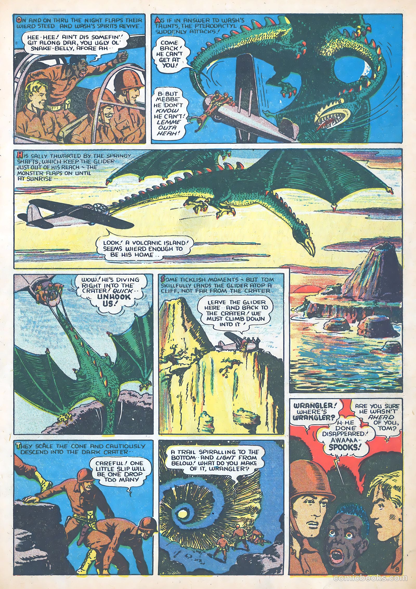 Tom Mix Commandos Comics #12 (1942) — page 9 of 35