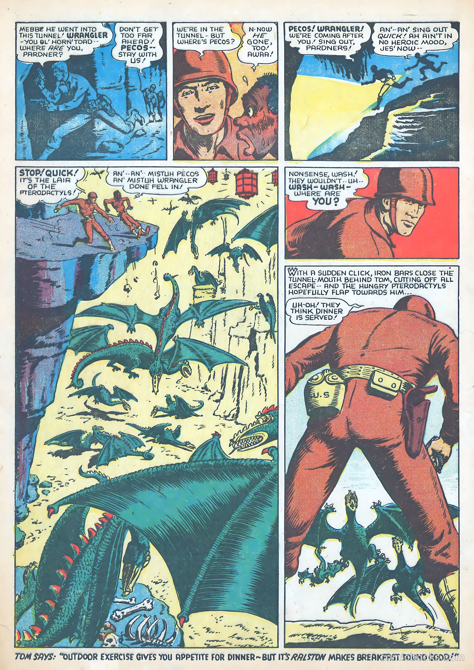 Tom Mix Commandos Comics #12 (1942) — page 10 of 35
