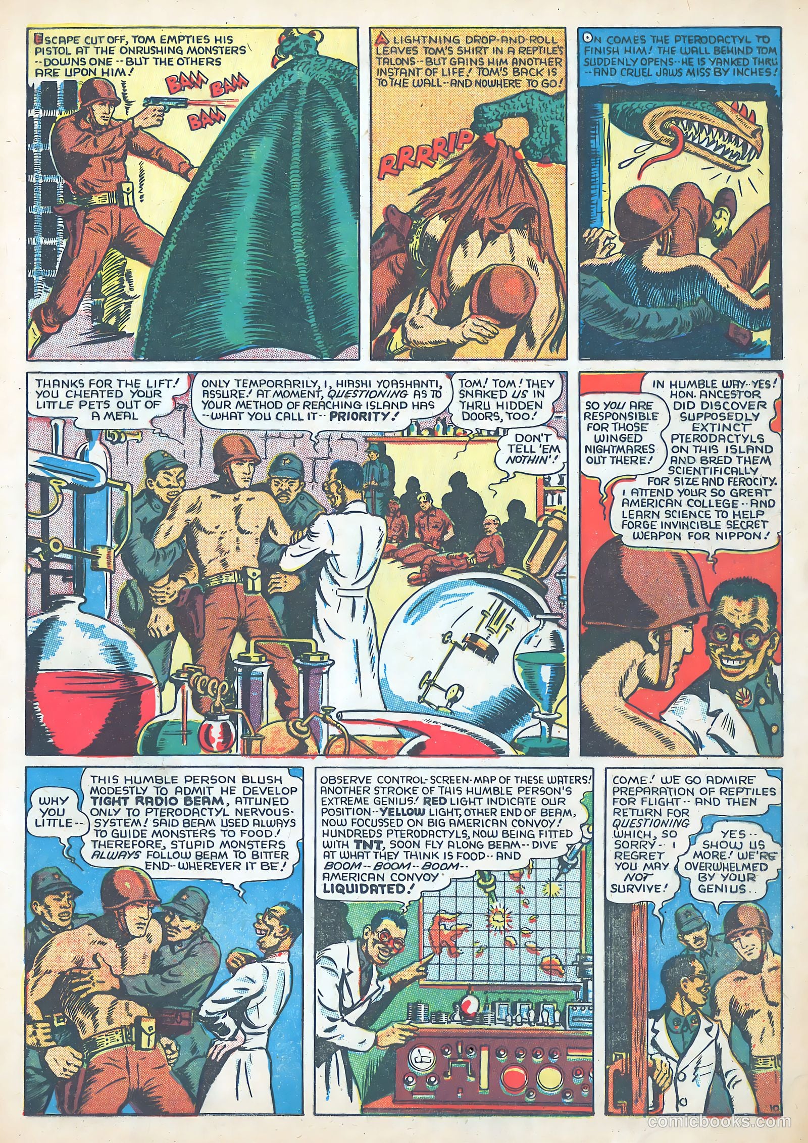 Tom Mix Commandos Comics #12 (1942) — page 11 of 35