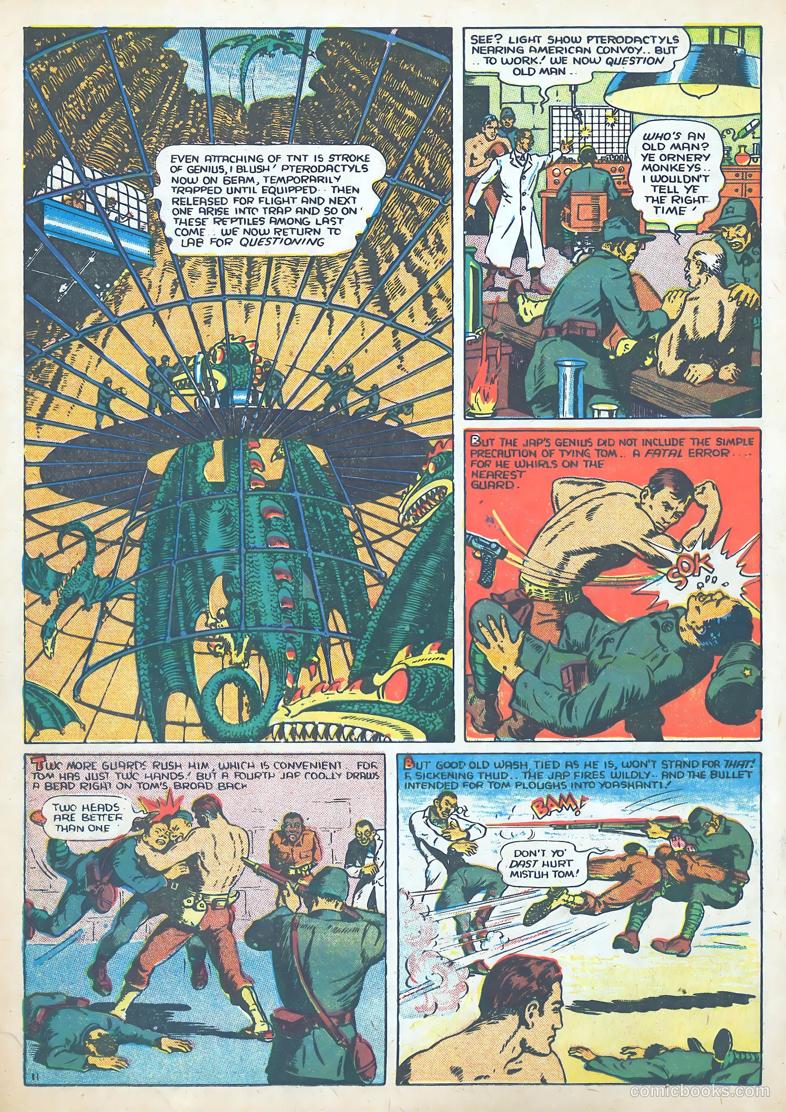 Tom Mix Commandos Comics #12 (1942) — page 12 of 35