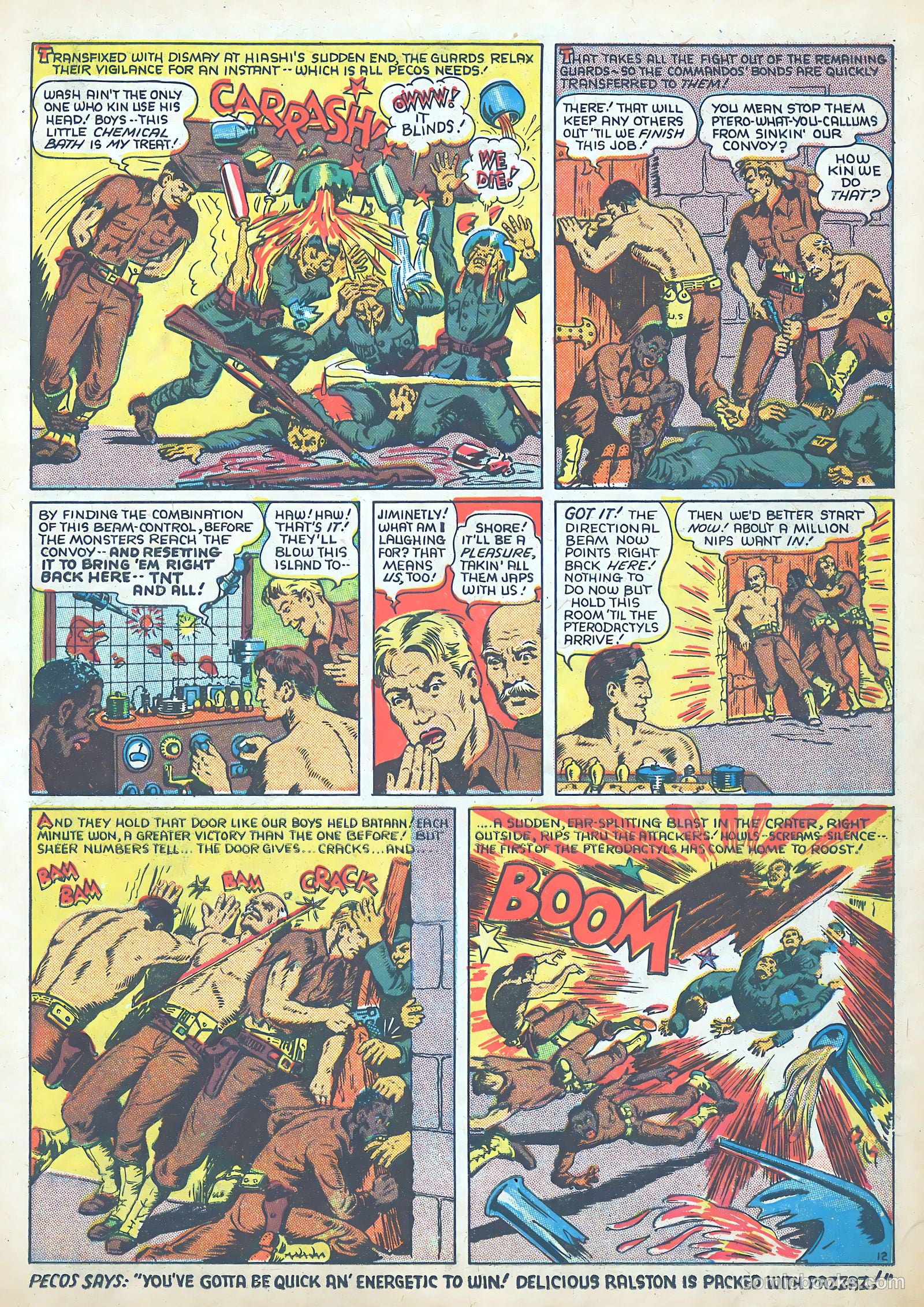 Tom Mix Commandos Comics #12 (1942) — page 13 of 35