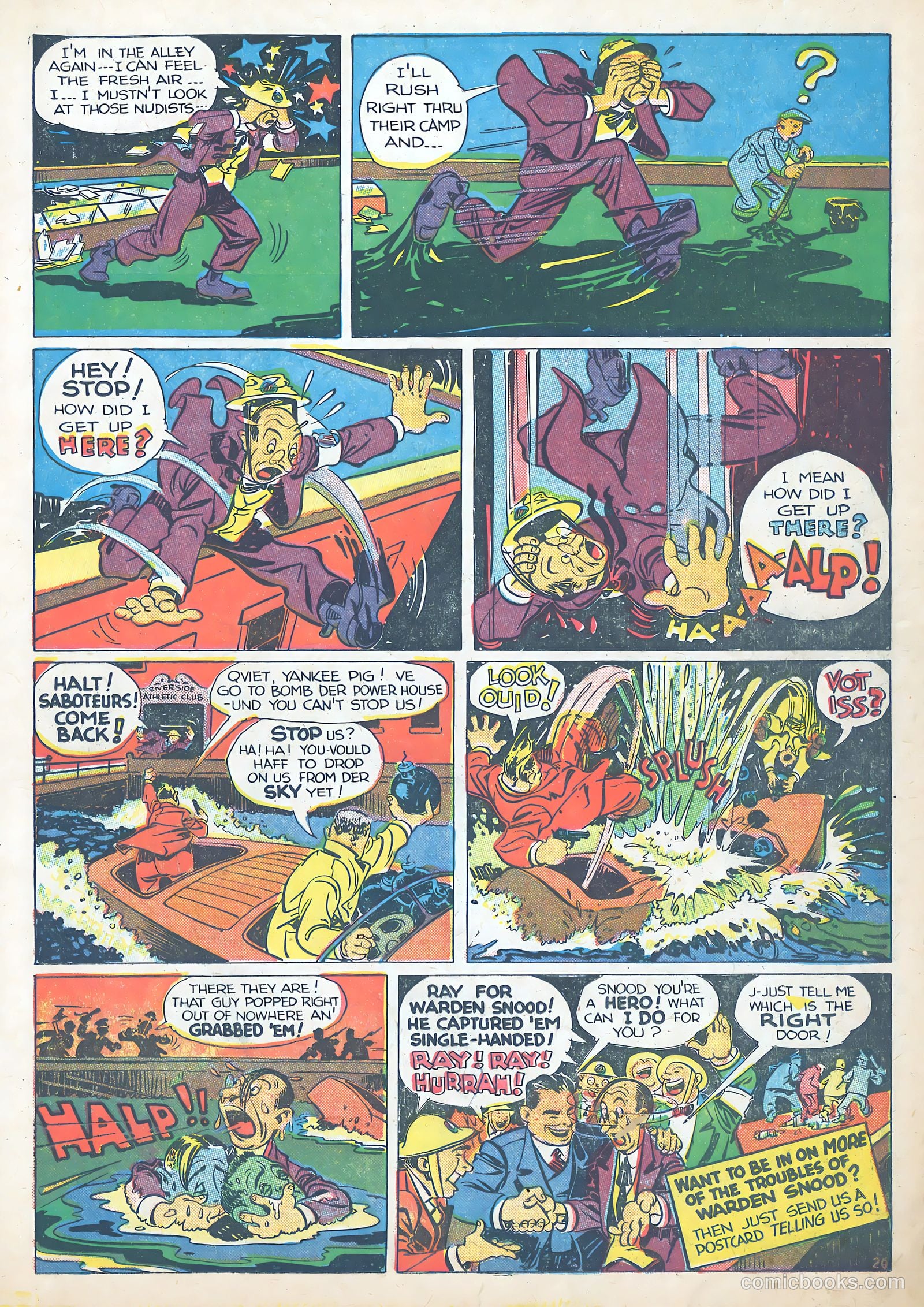 Tom Mix Commandos Comics #12 (1942) — page 21 of 35