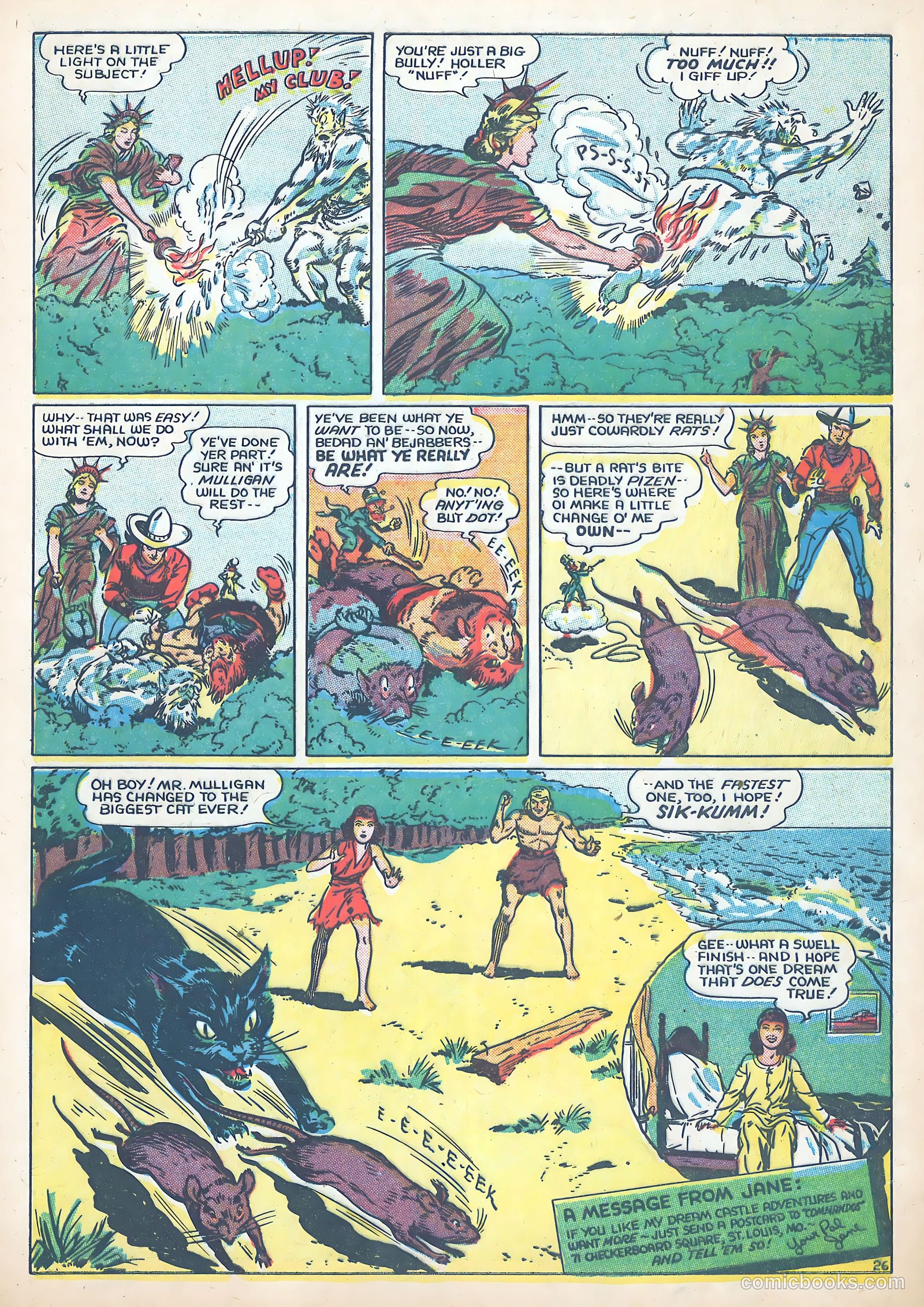 Tom Mix Commandos Comics #12 (1942) — page 26 of 35
