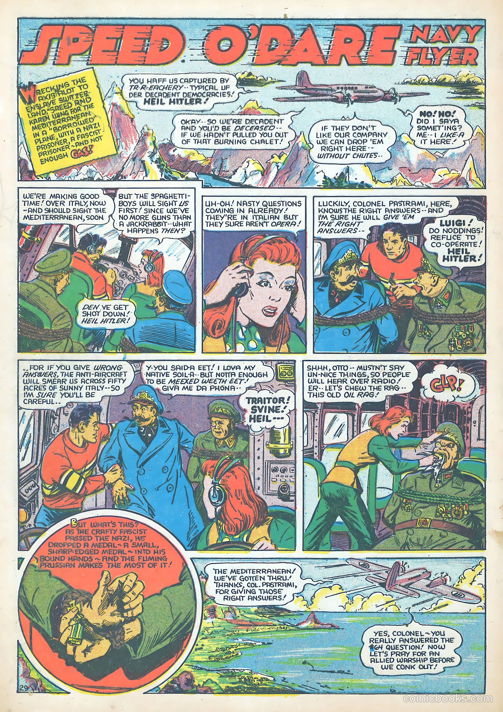 Tom Mix Commandos Comics #12 (1942) — page 29 of 35