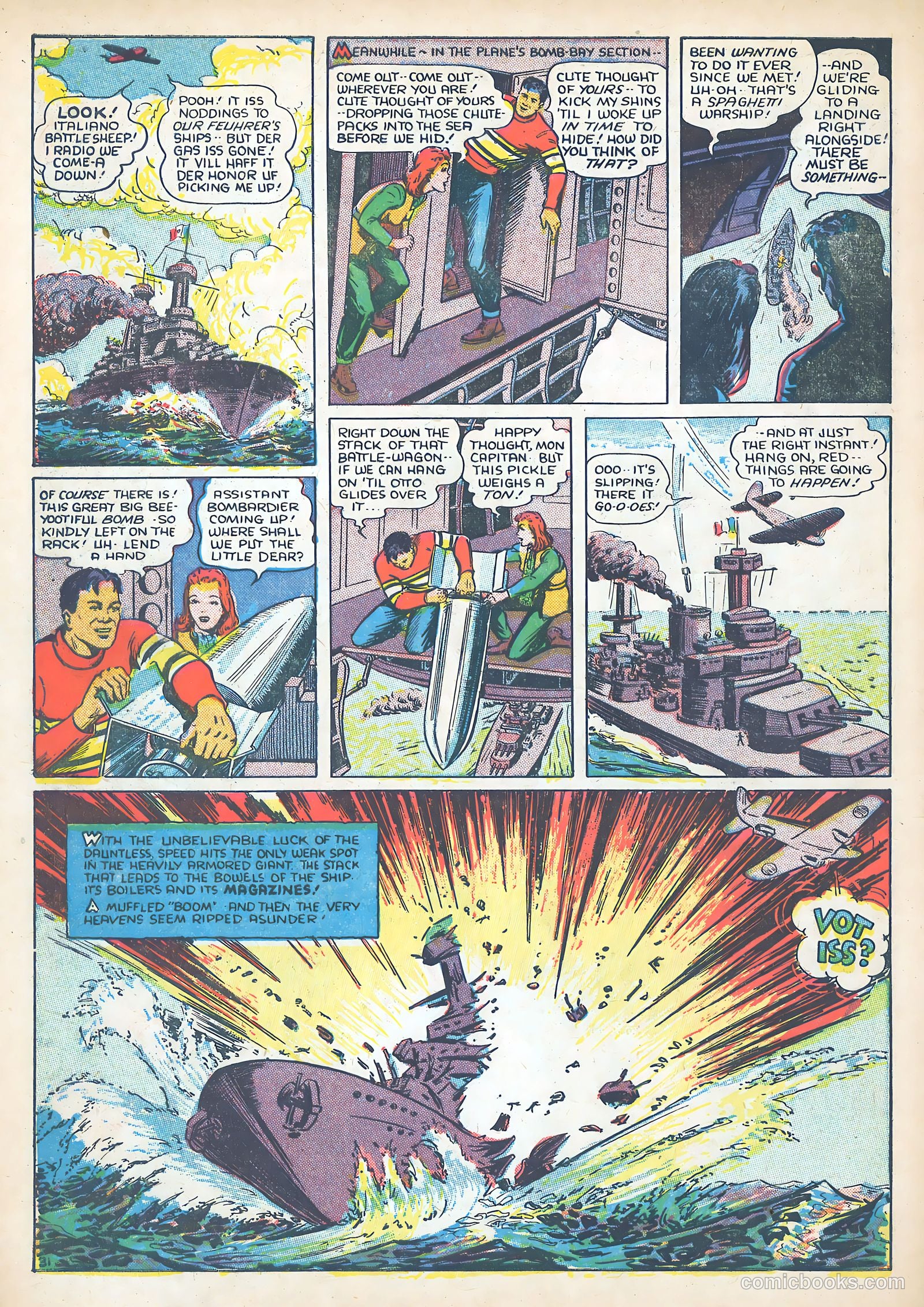 Tom Mix Commandos Comics #12 (1942) — page 31 of 35