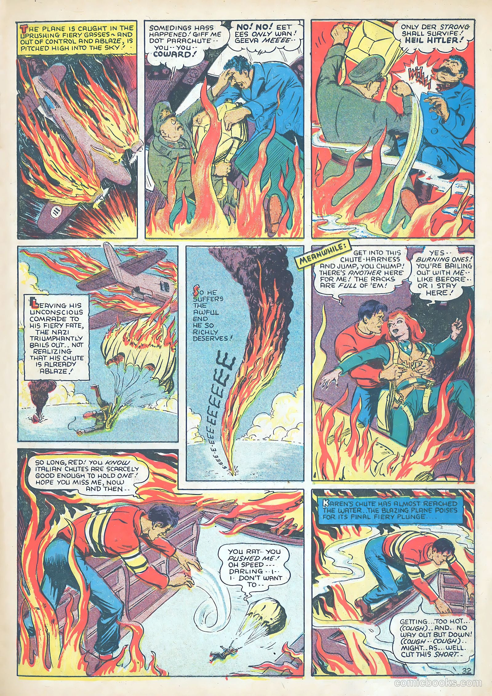 Tom Mix Commandos Comics #12 (1942) — page 32 of 35