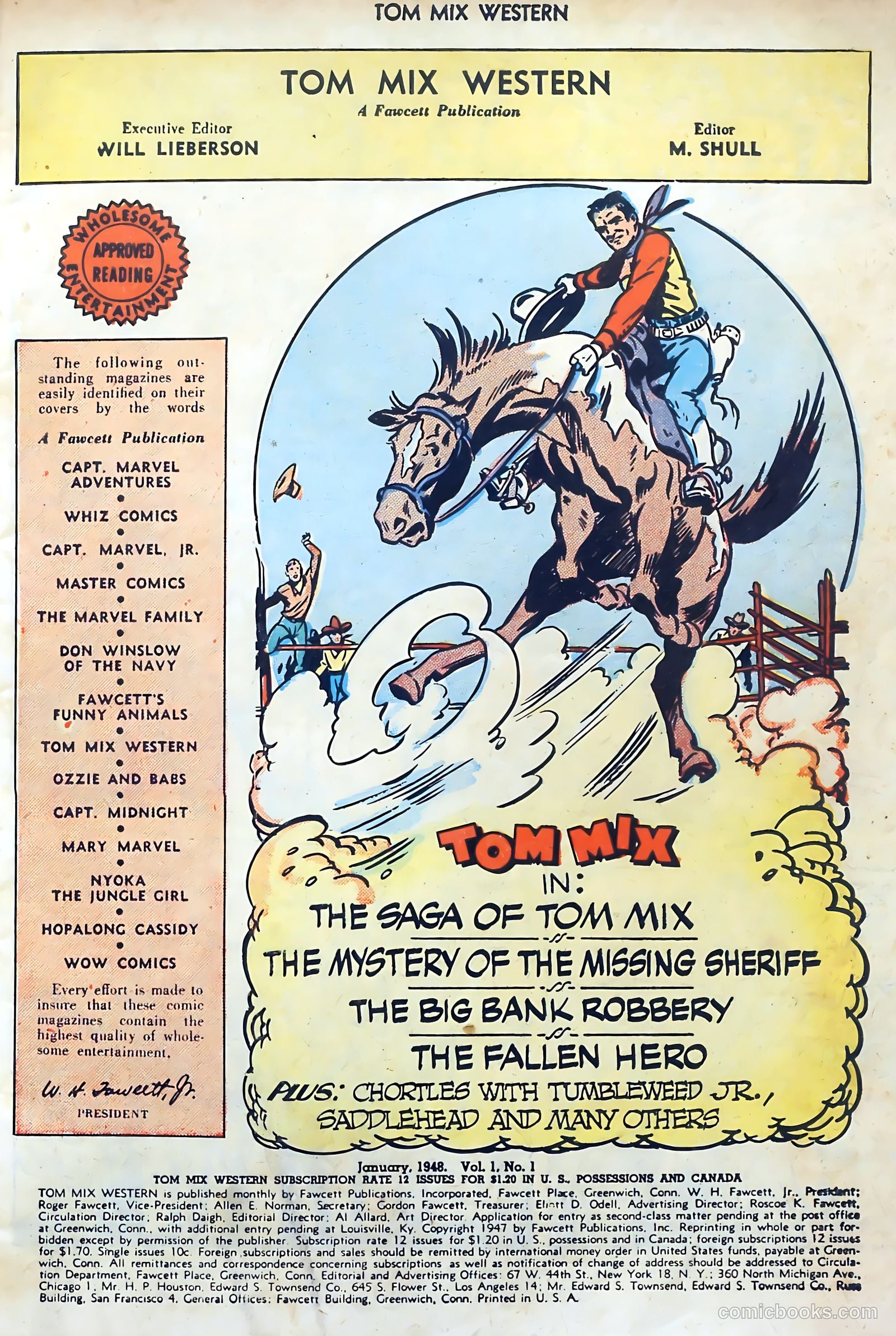 Tom Mix Western #1 (1948) — page 3 of 52