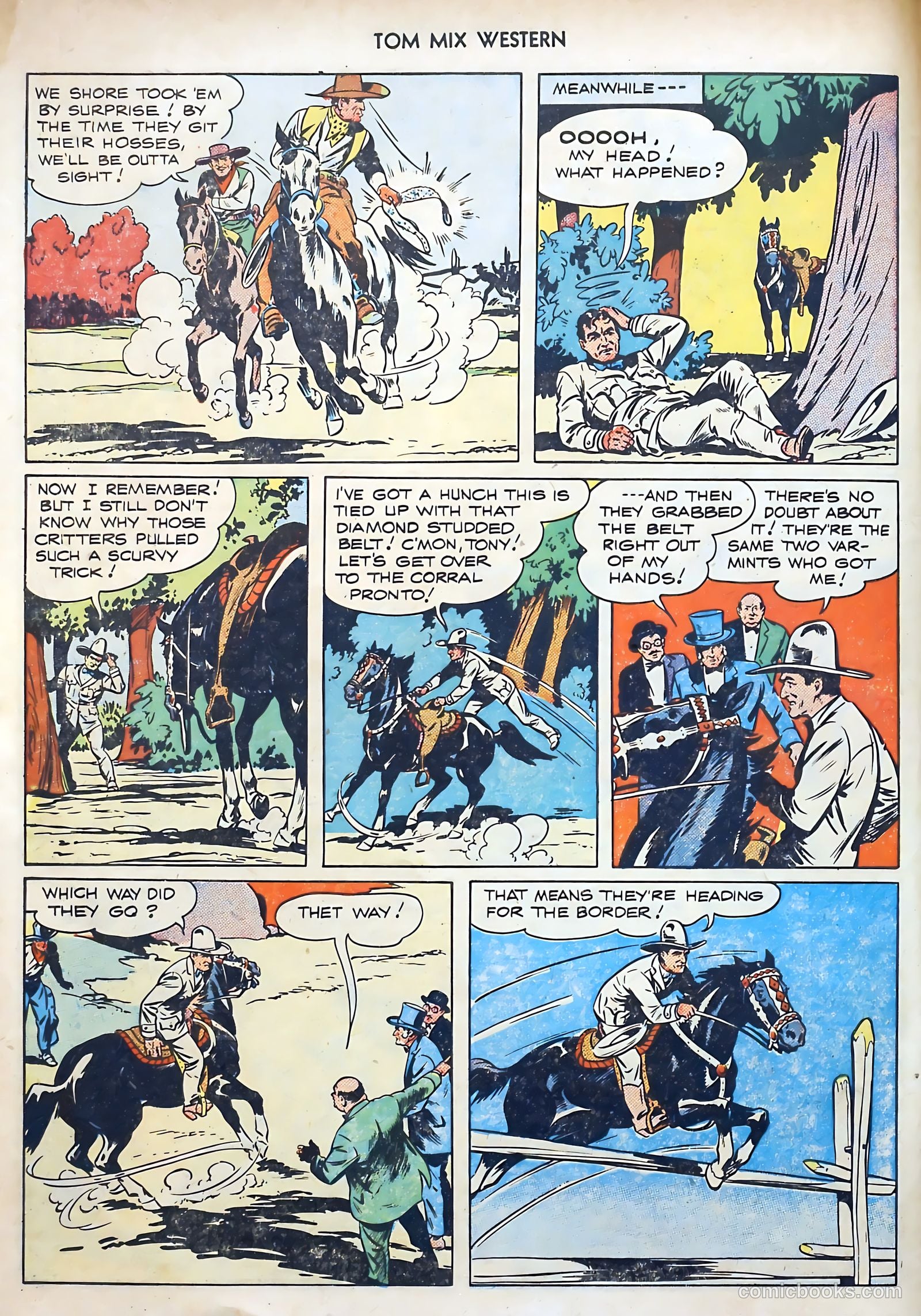 Tom Mix Western #1 (1948) — page 10 of 52