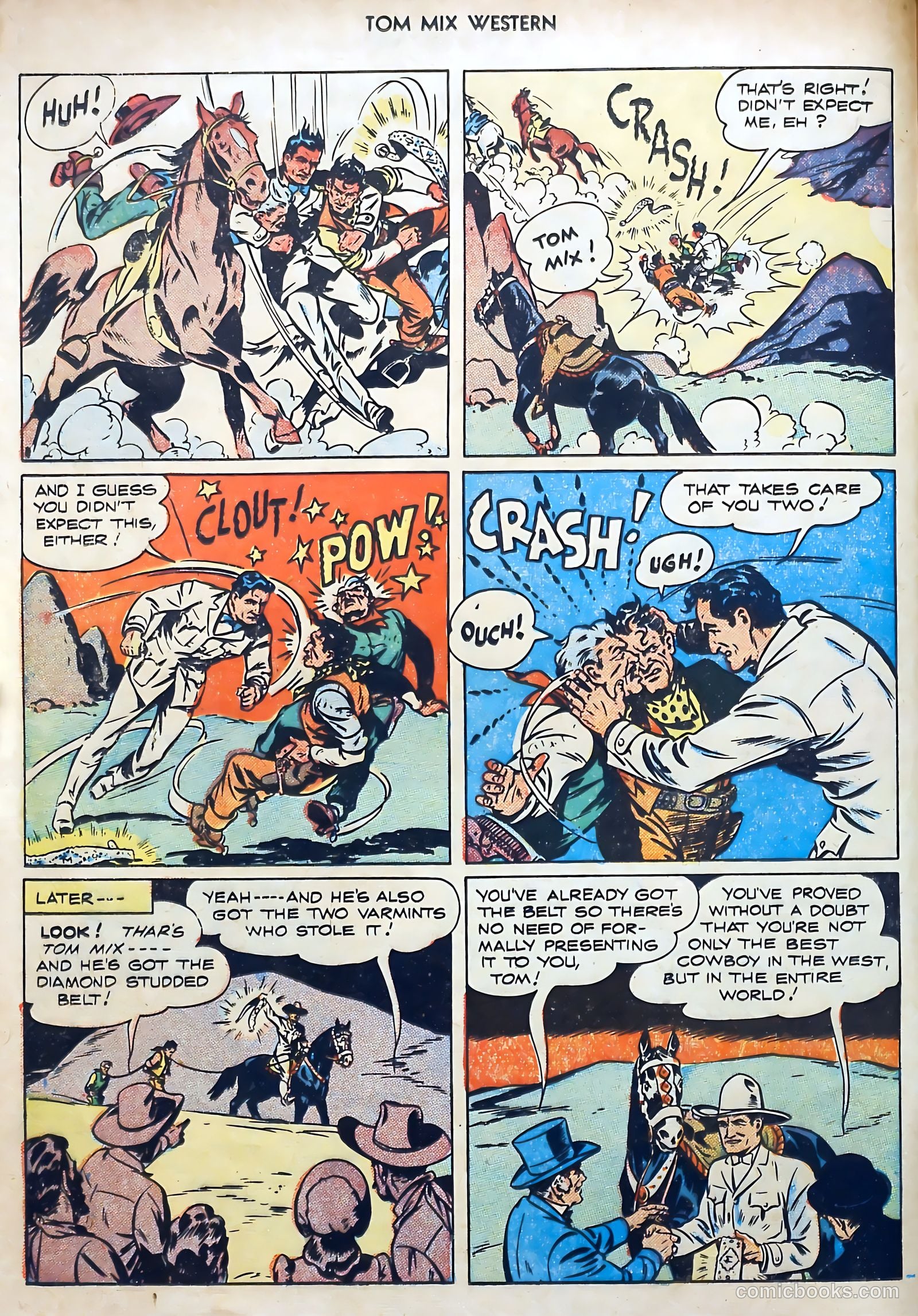Tom Mix Western #1 (1948) — page 12 of 52