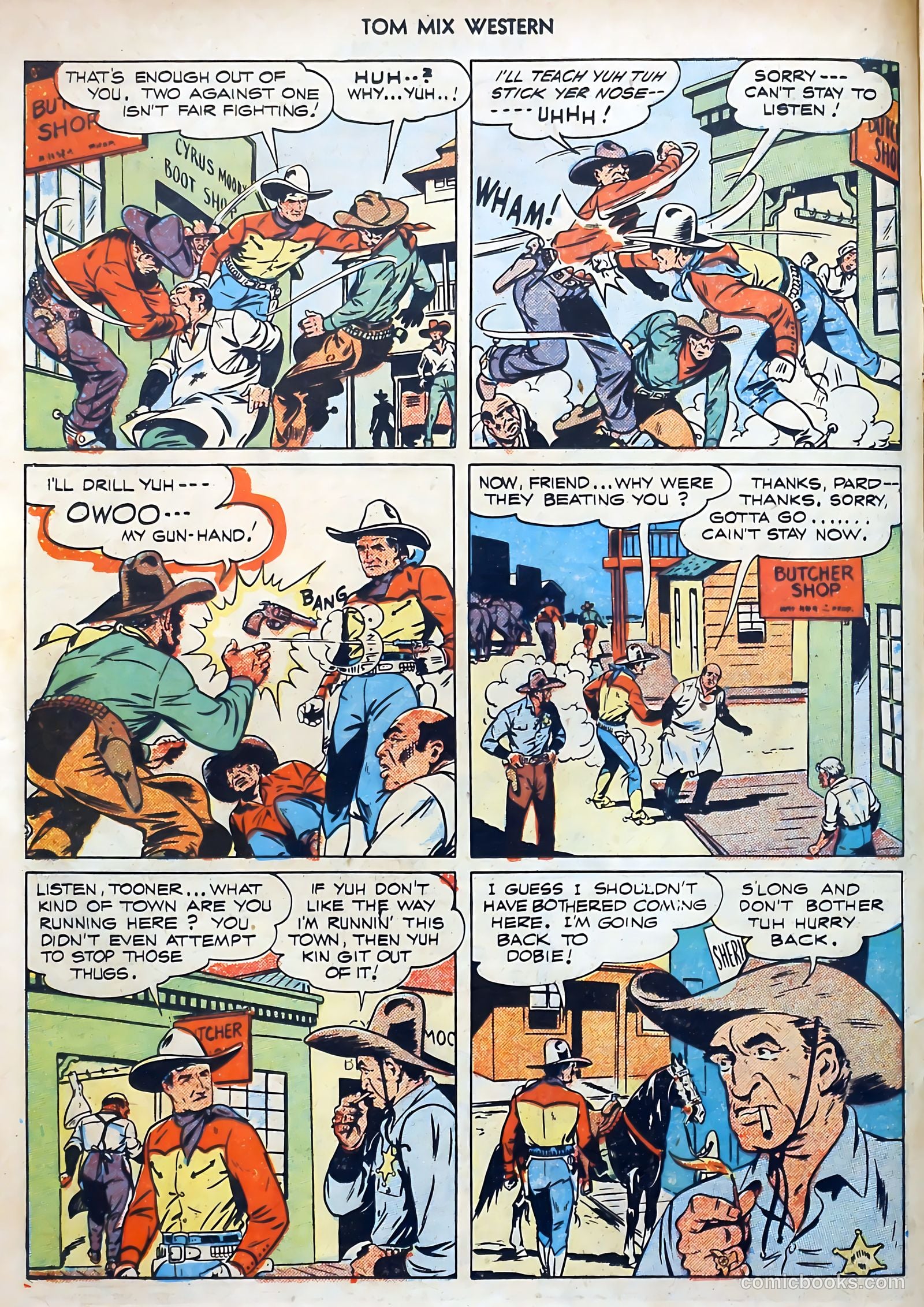 Tom Mix Western #1 (1948) — page 18 of 52