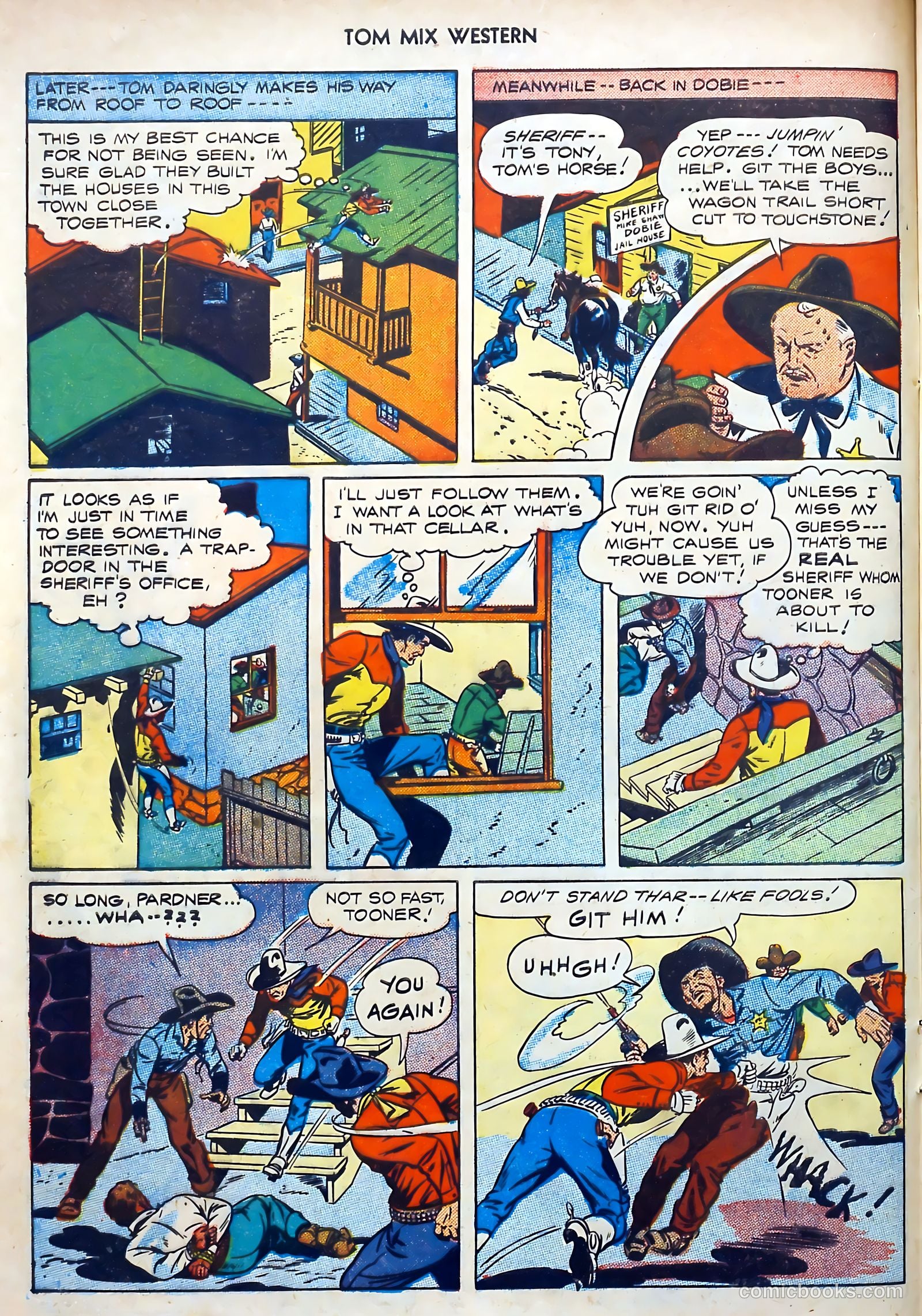 Tom Mix Western #1 (1948) — page 20 of 52