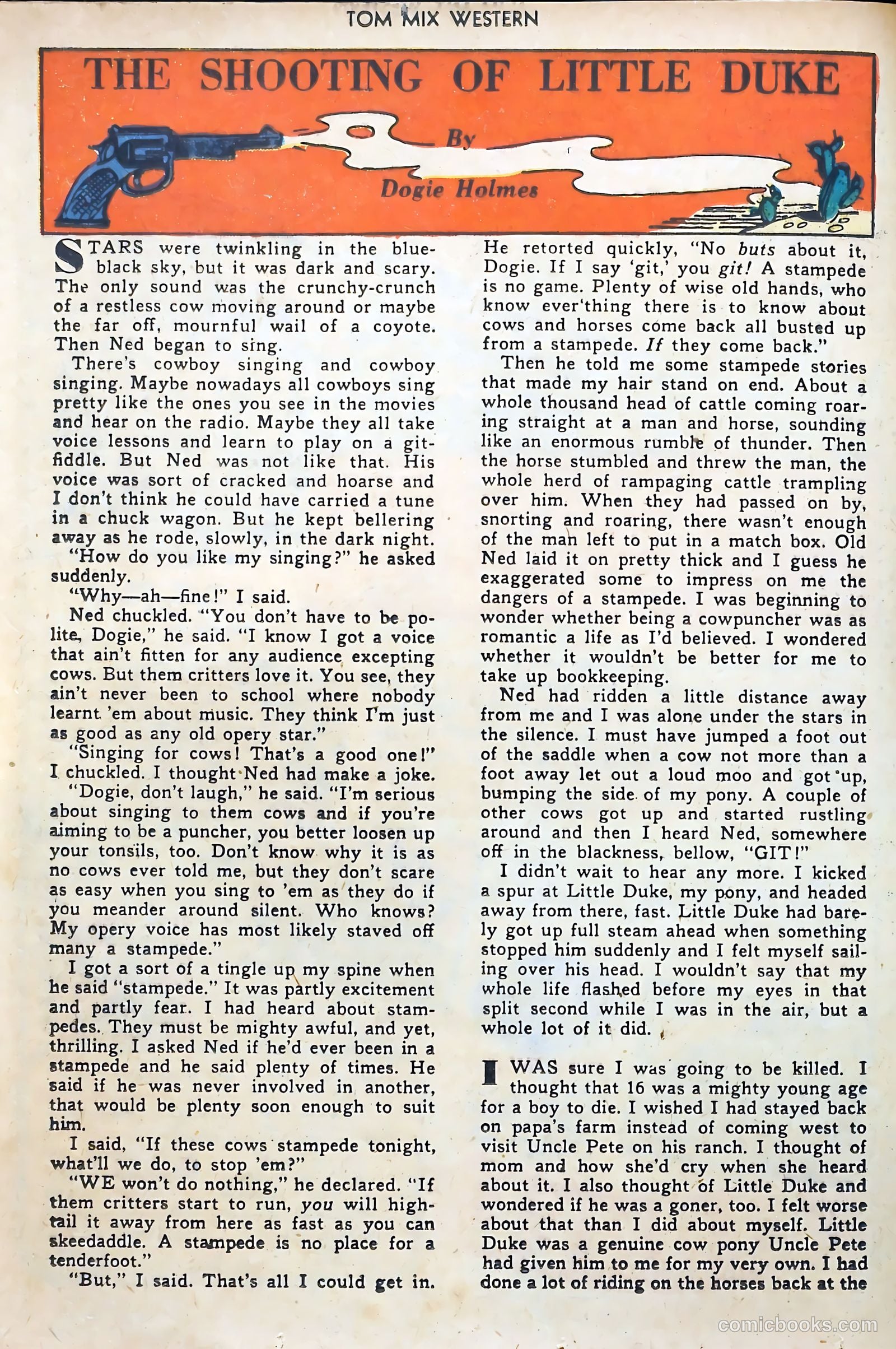Tom Mix Western #1 (1948) — page 24 of 52