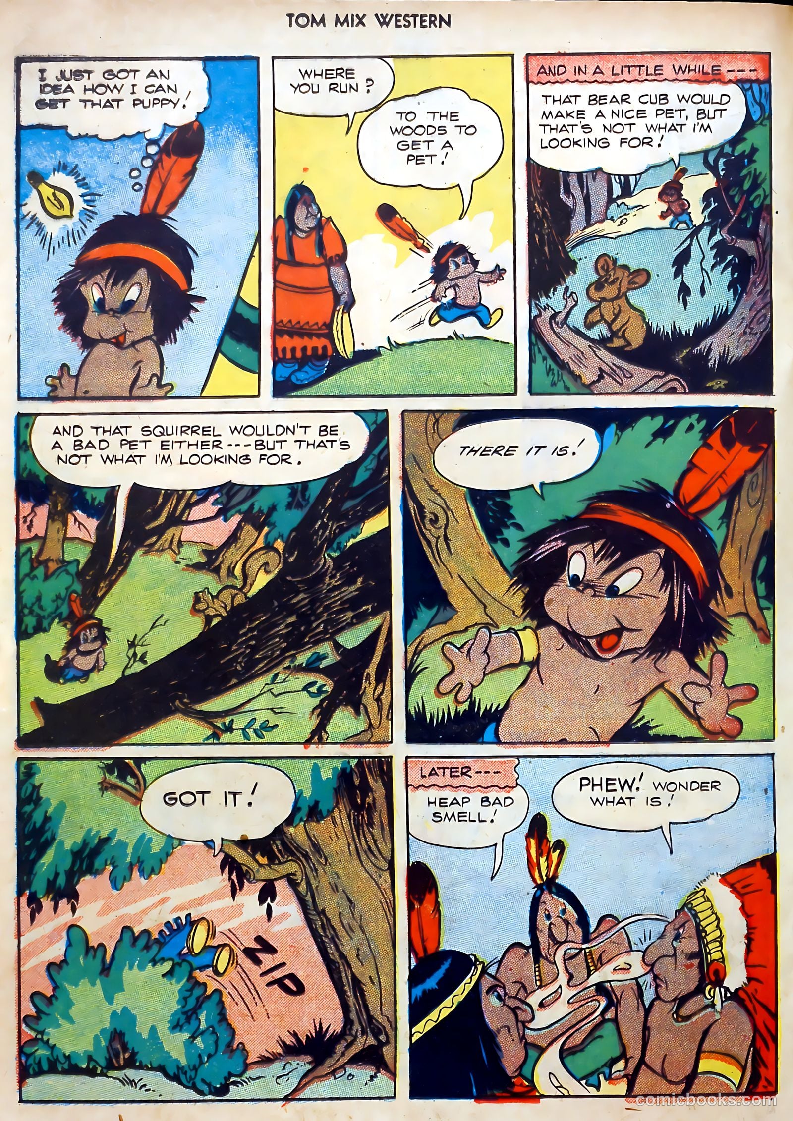 Tom Mix Western #1 (1948) — page 28 of 52