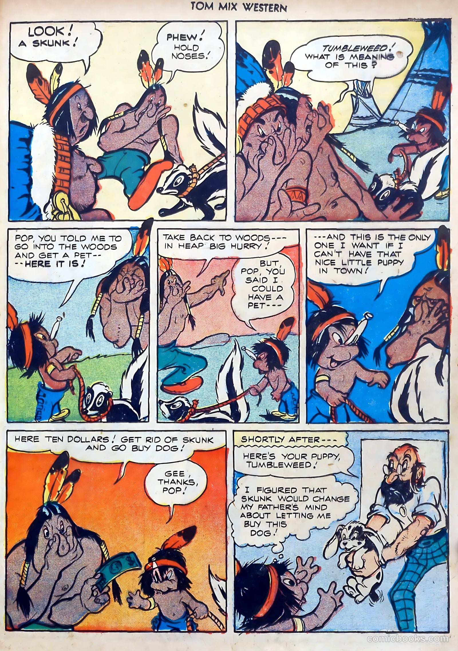 Tom Mix Western #1 (1948) — page 29 of 52