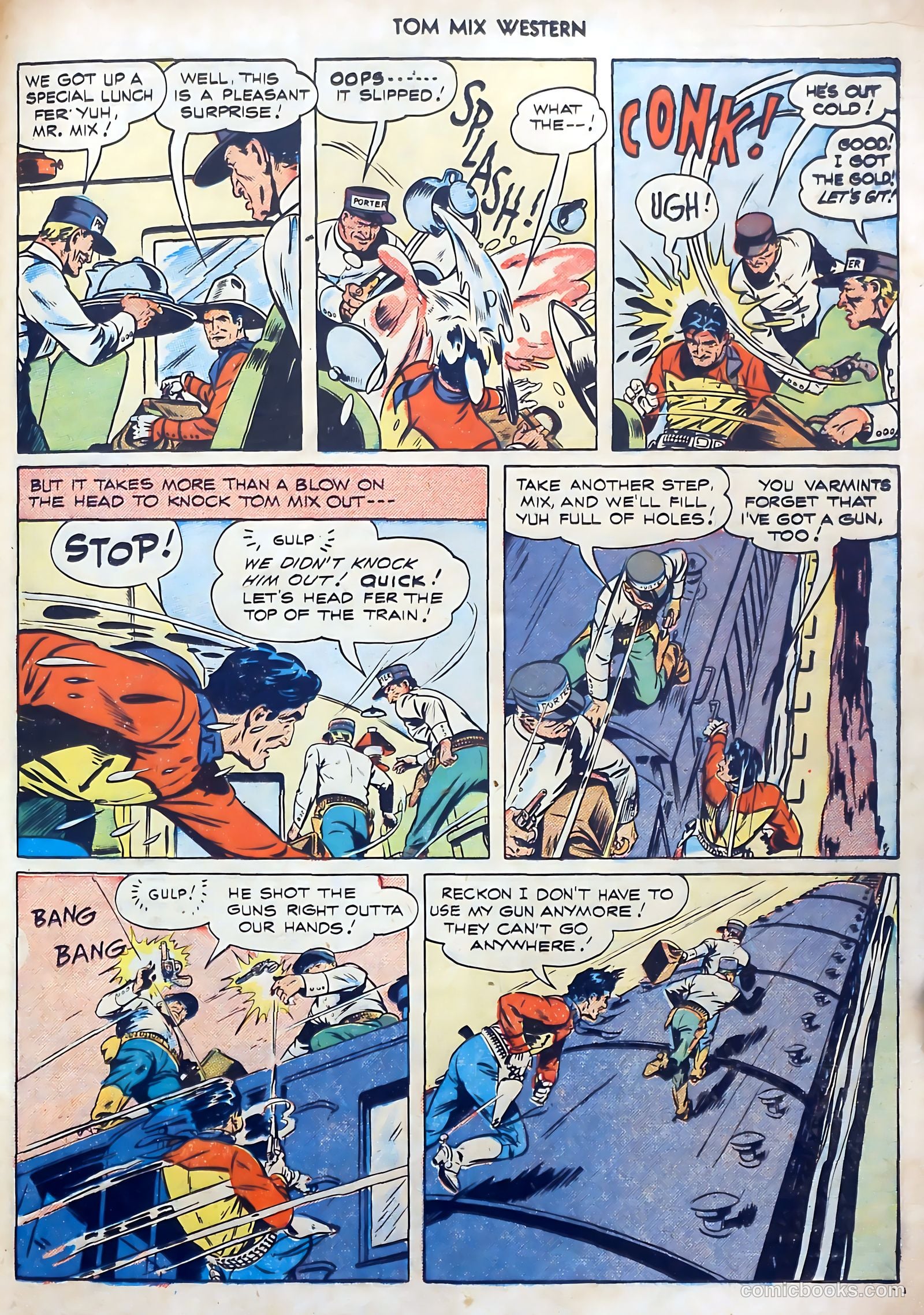 Tom Mix Western #1 (1948) — page 37 of 52