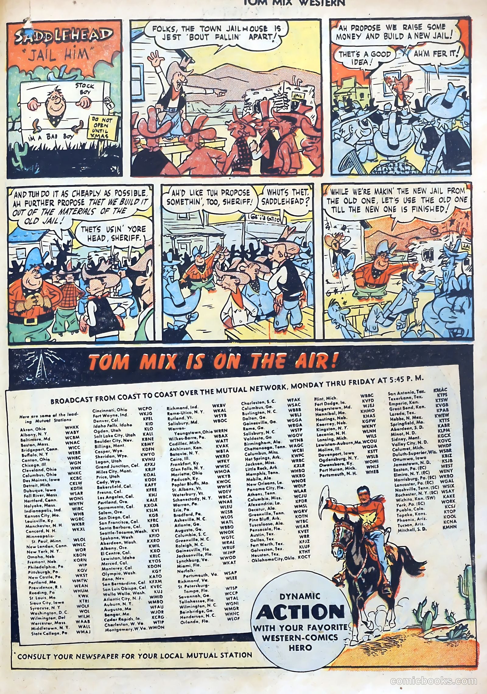 Tom Mix Western #1 (1948) — page 39 of 52