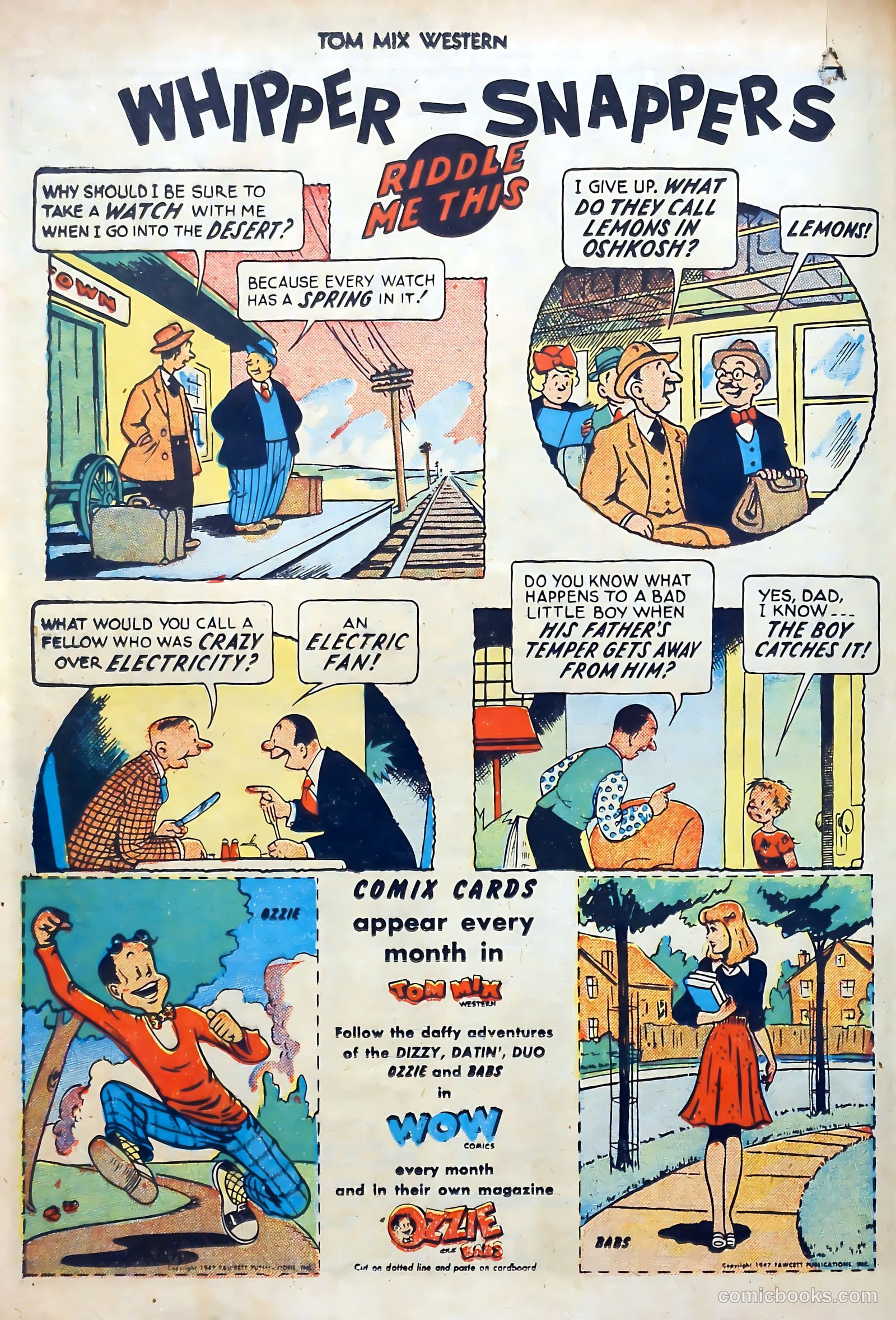 Tom Mix Western #1 (1948) — page 40 of 52