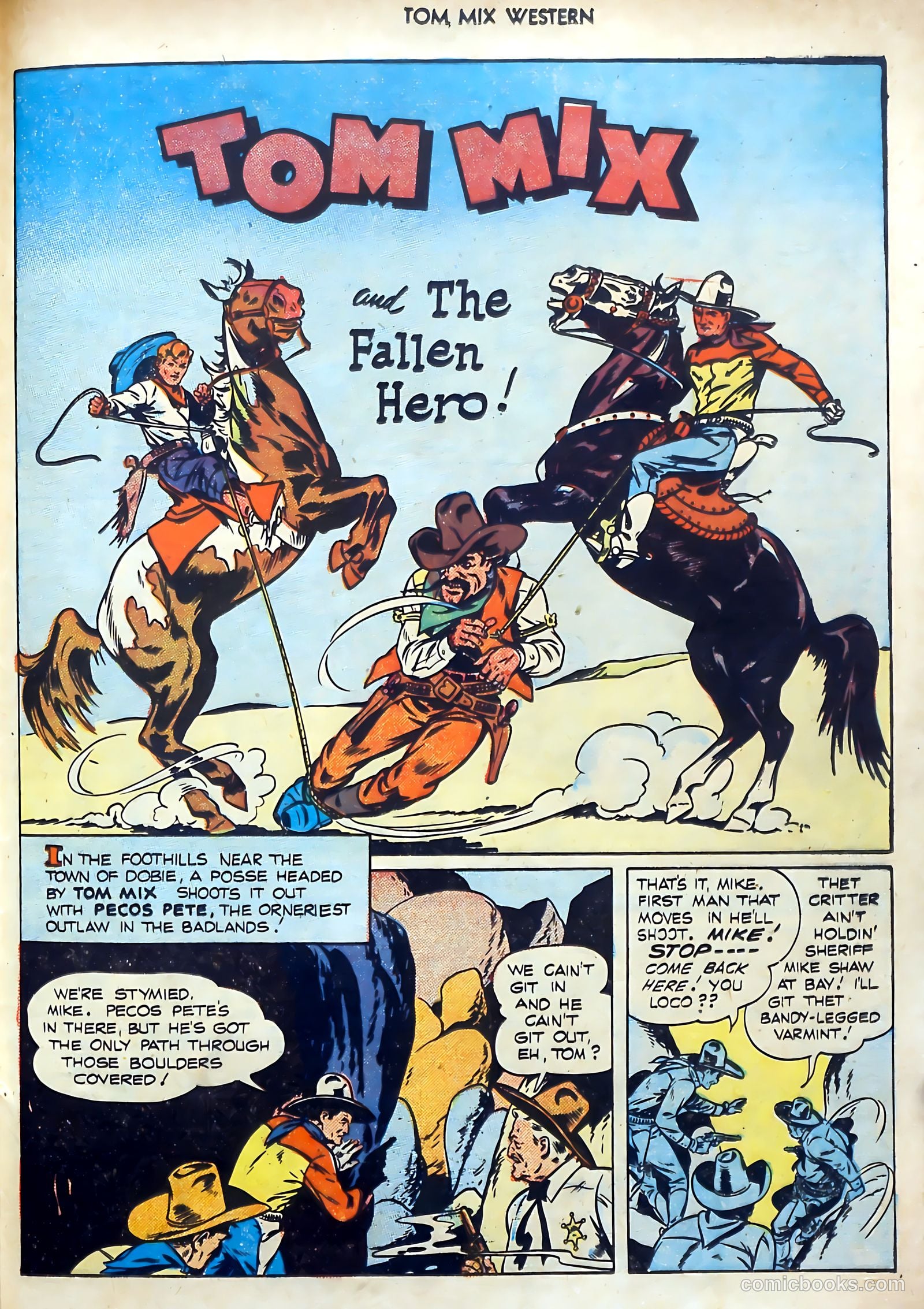 Tom Mix Western #1 (1948) — page 41 of 52