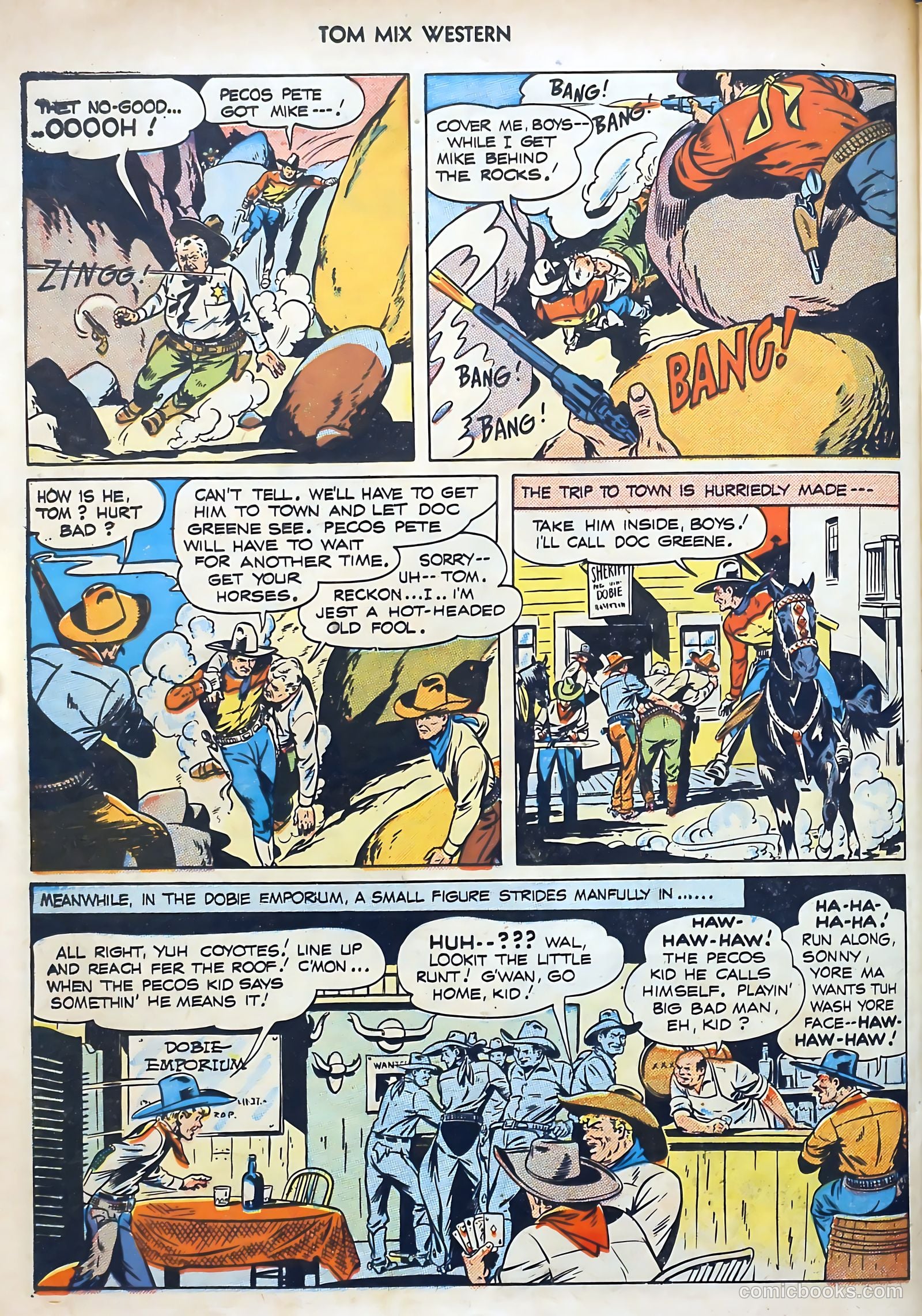 Tom Mix Western #1 (1948) — page 42 of 52