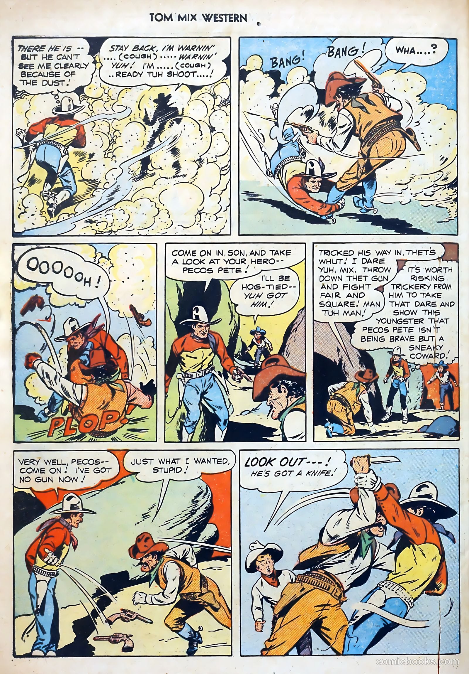 Tom Mix Western #1 (1948) — page 46 of 52