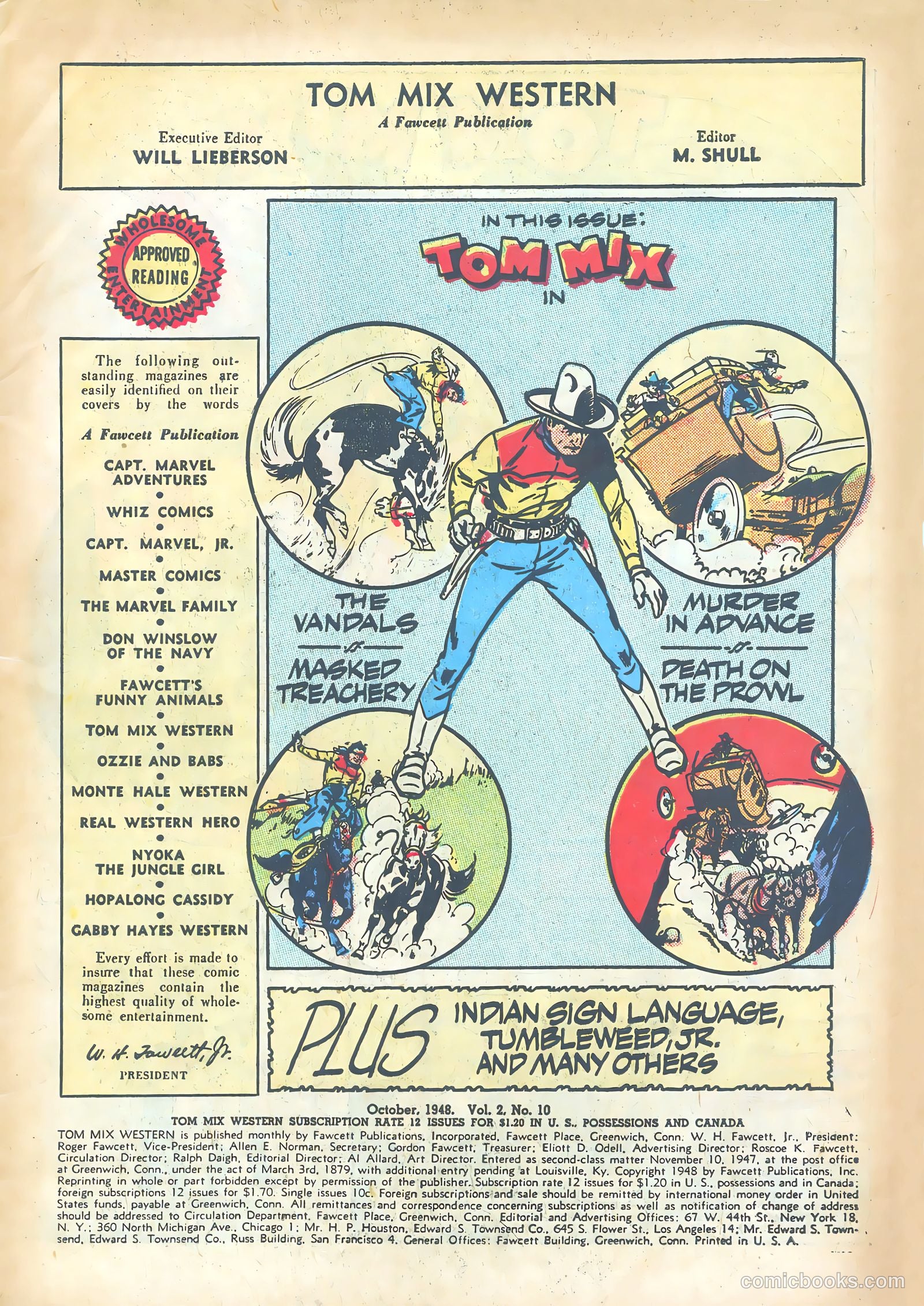 Tom Mix Western #10 (1948) — page 3 of 52