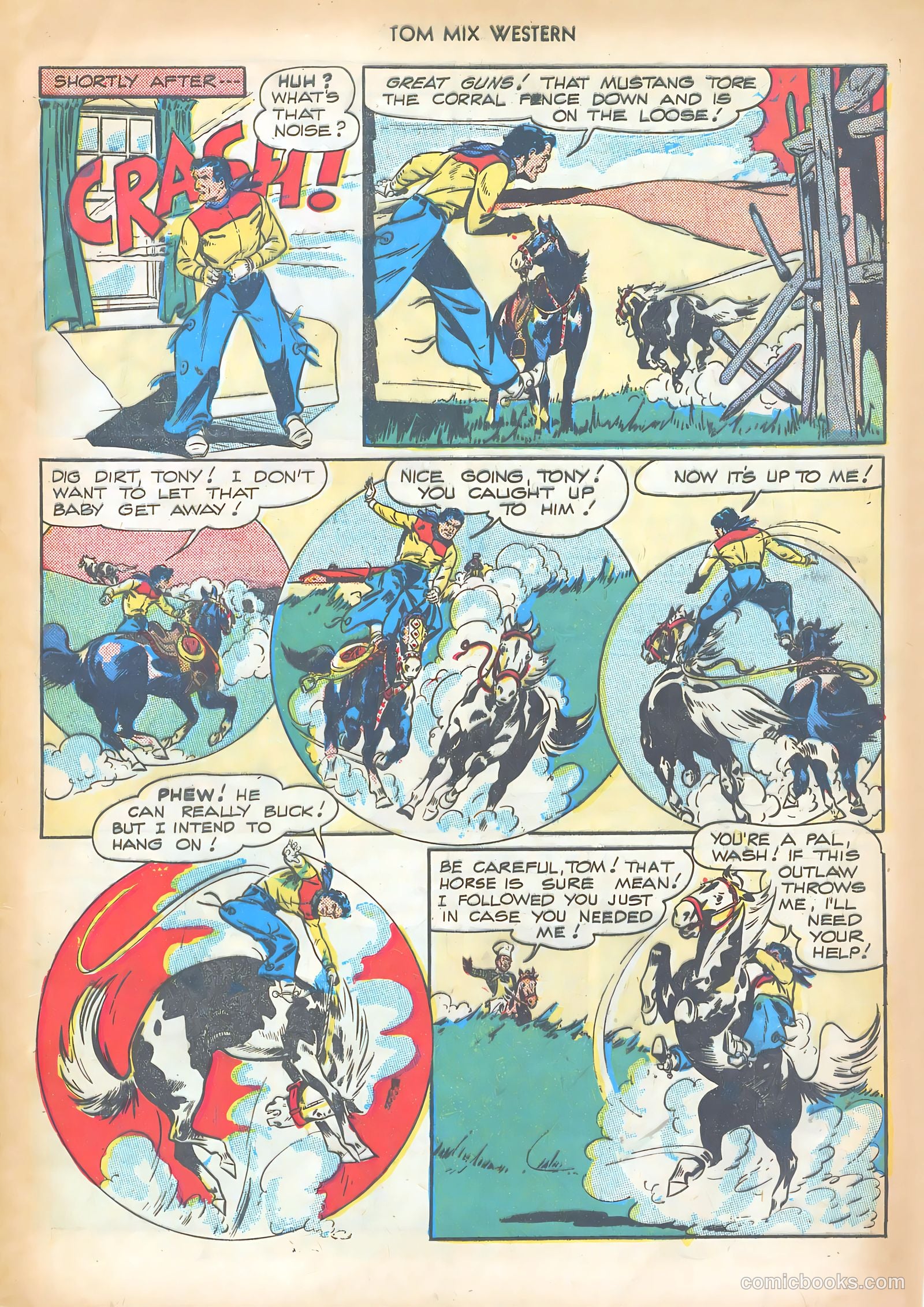 Tom Mix Western #10 (1948) — page 5 of 52