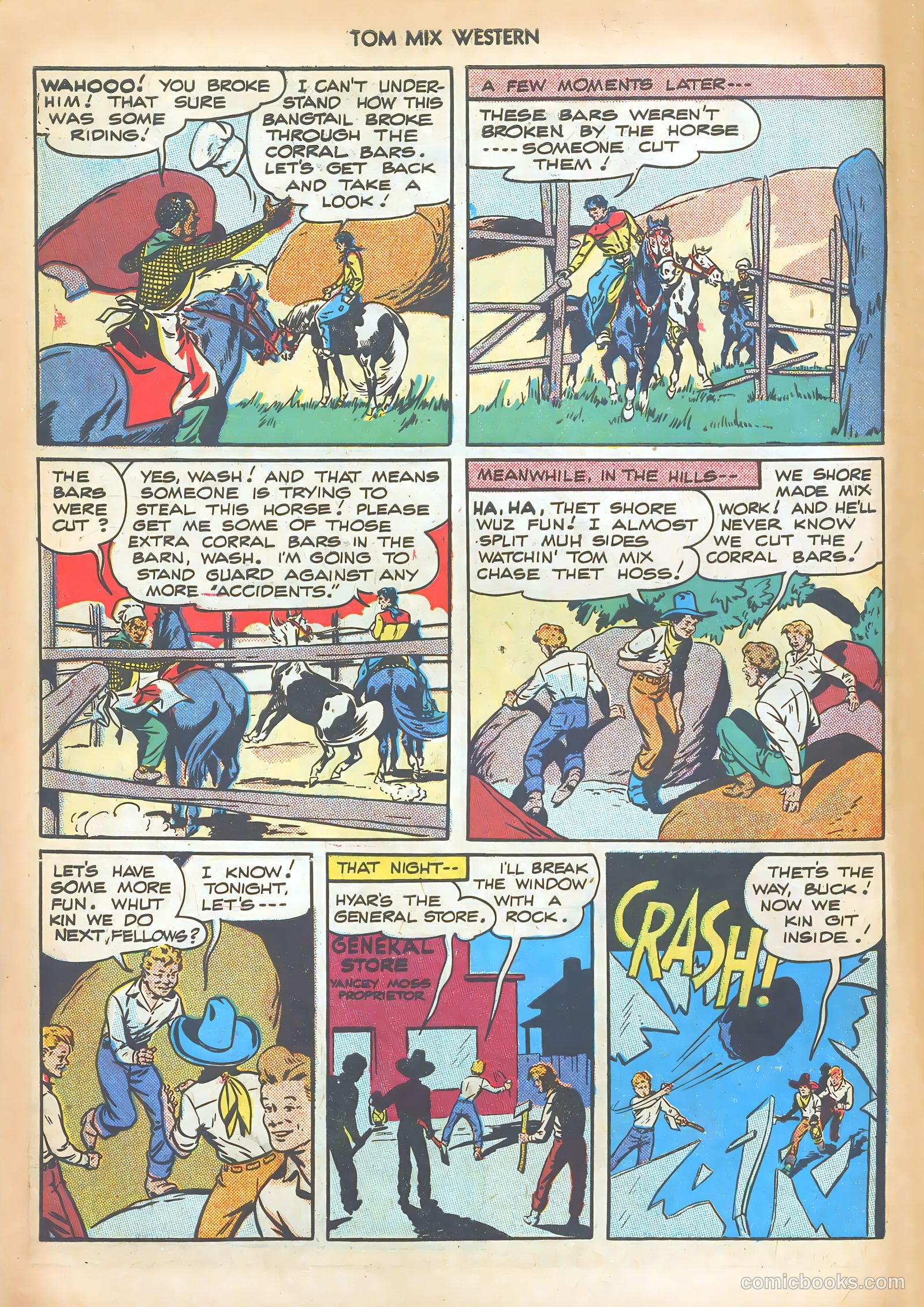 Tom Mix Western #10 (1948) — page 6 of 52