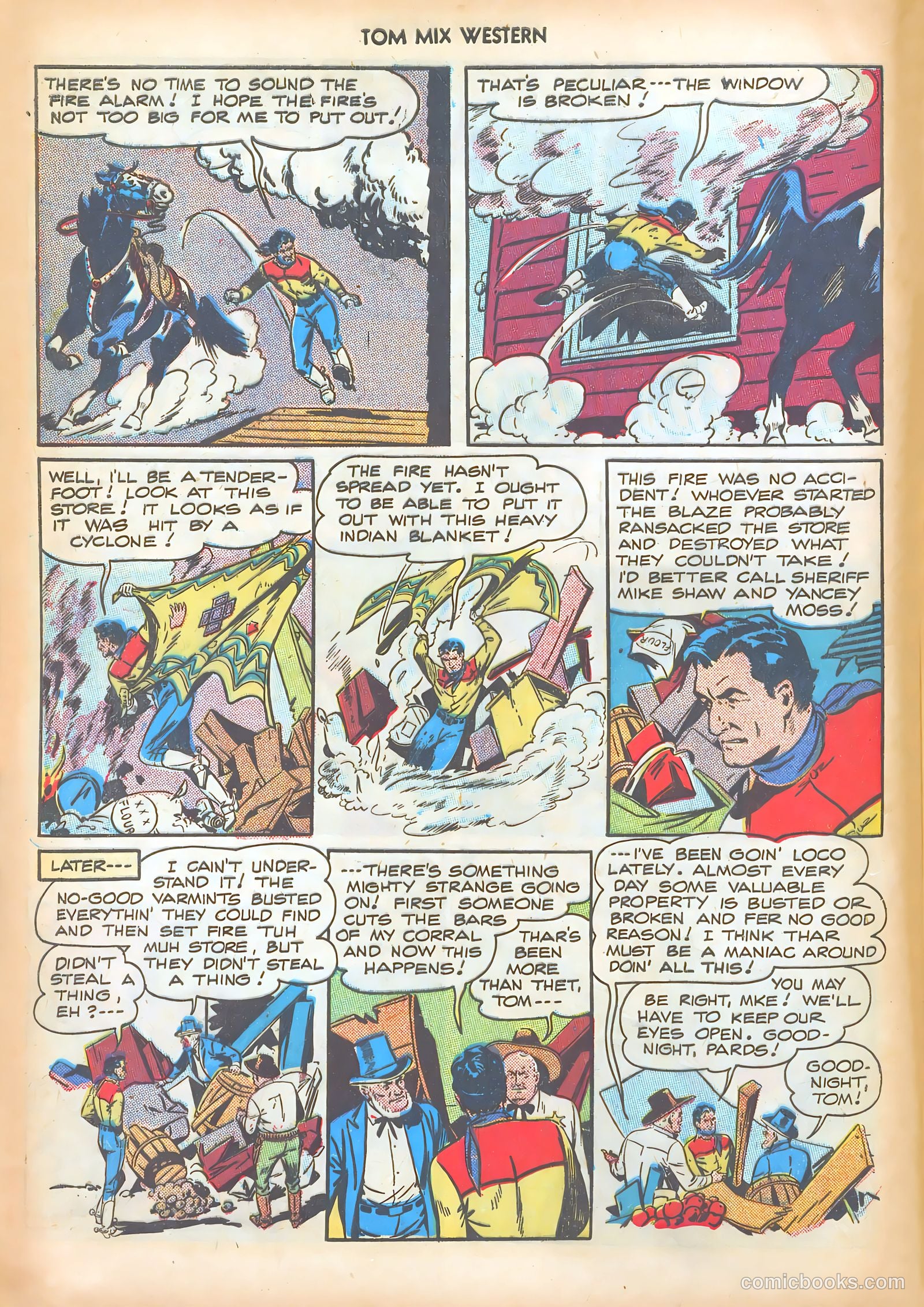 Tom Mix Western #10 (1948) — page 8 of 52