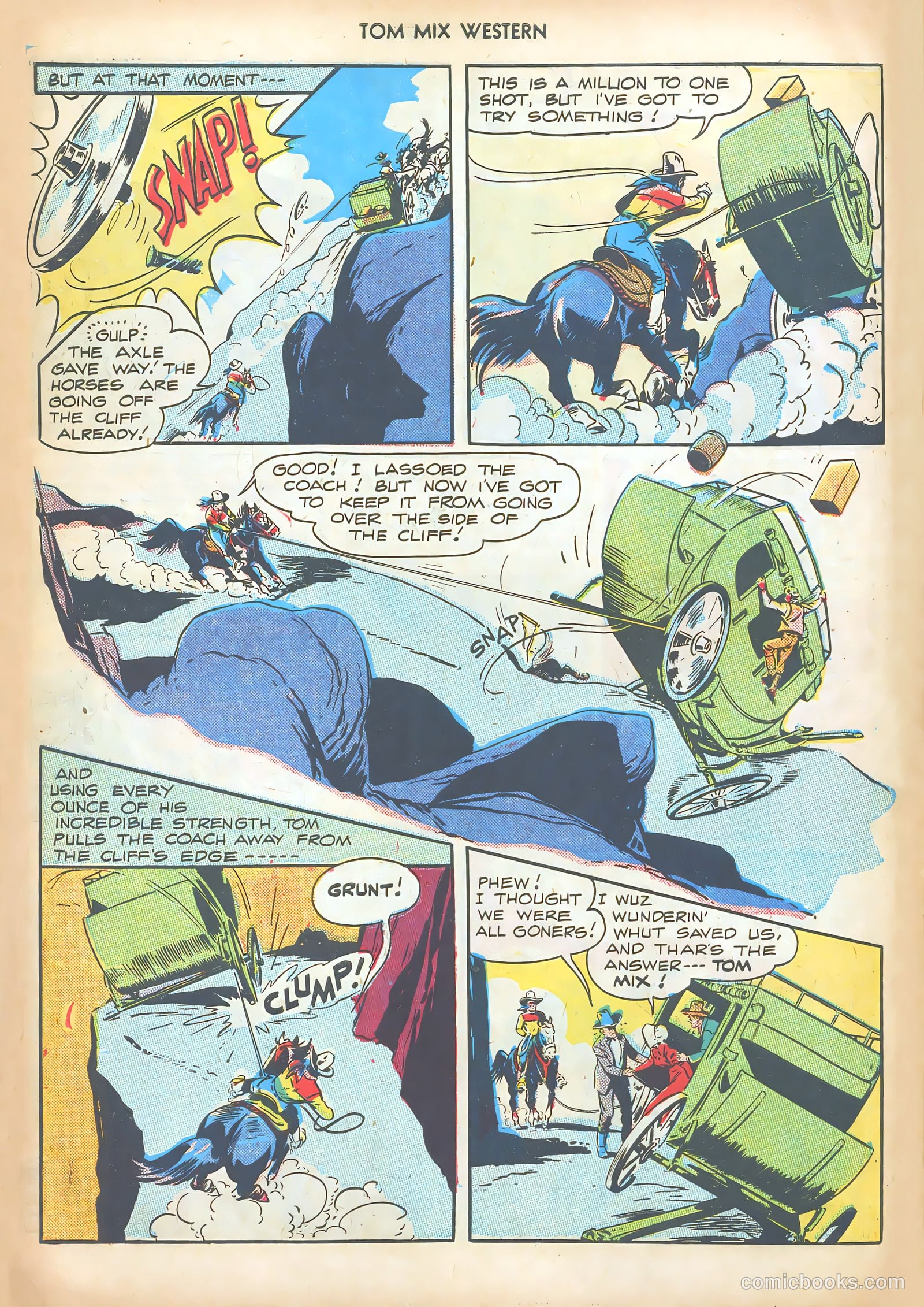 Tom Mix Western #10 (1948) — page 10 of 52