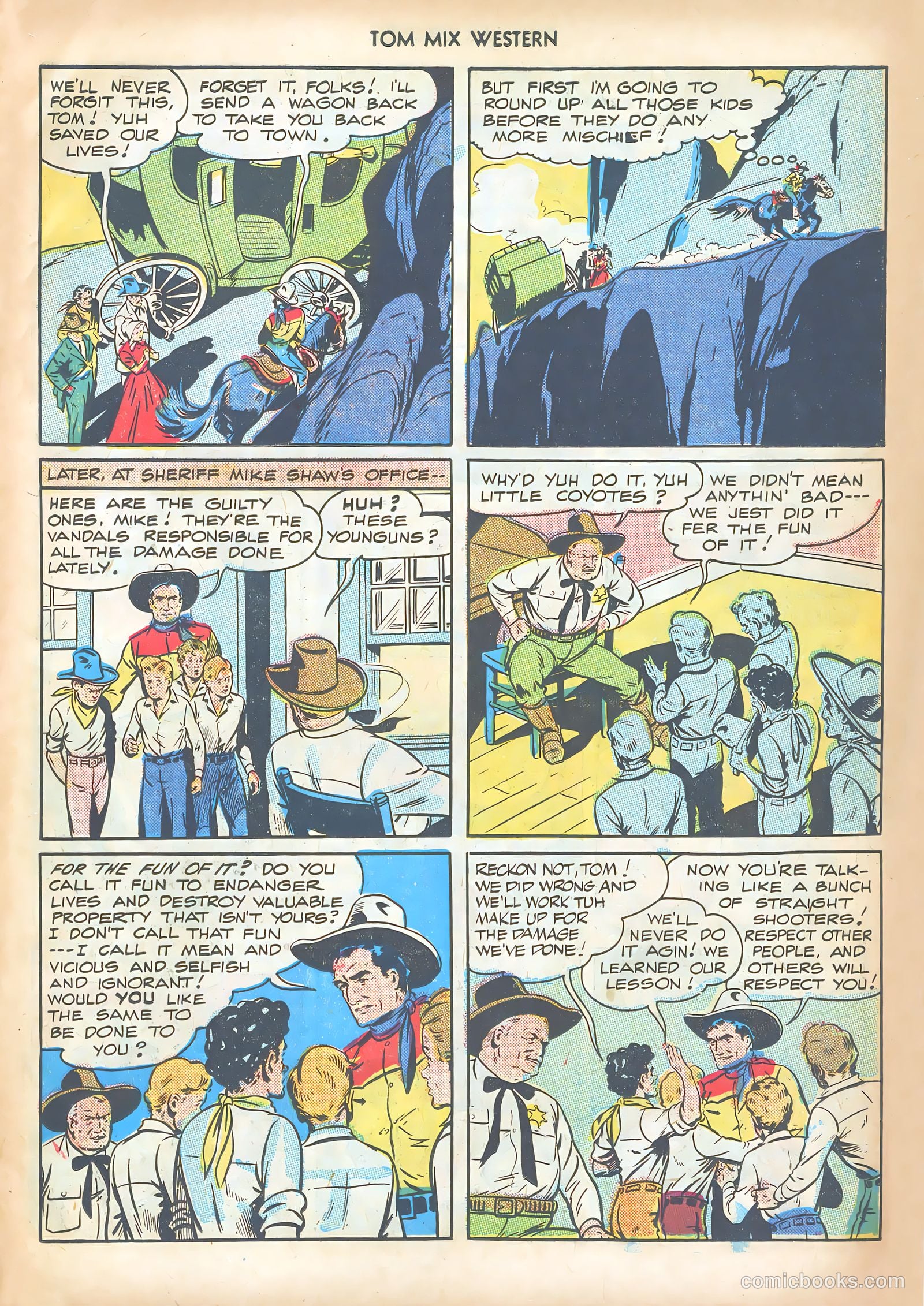 Tom Mix Western #10 (1948) — page 11 of 52