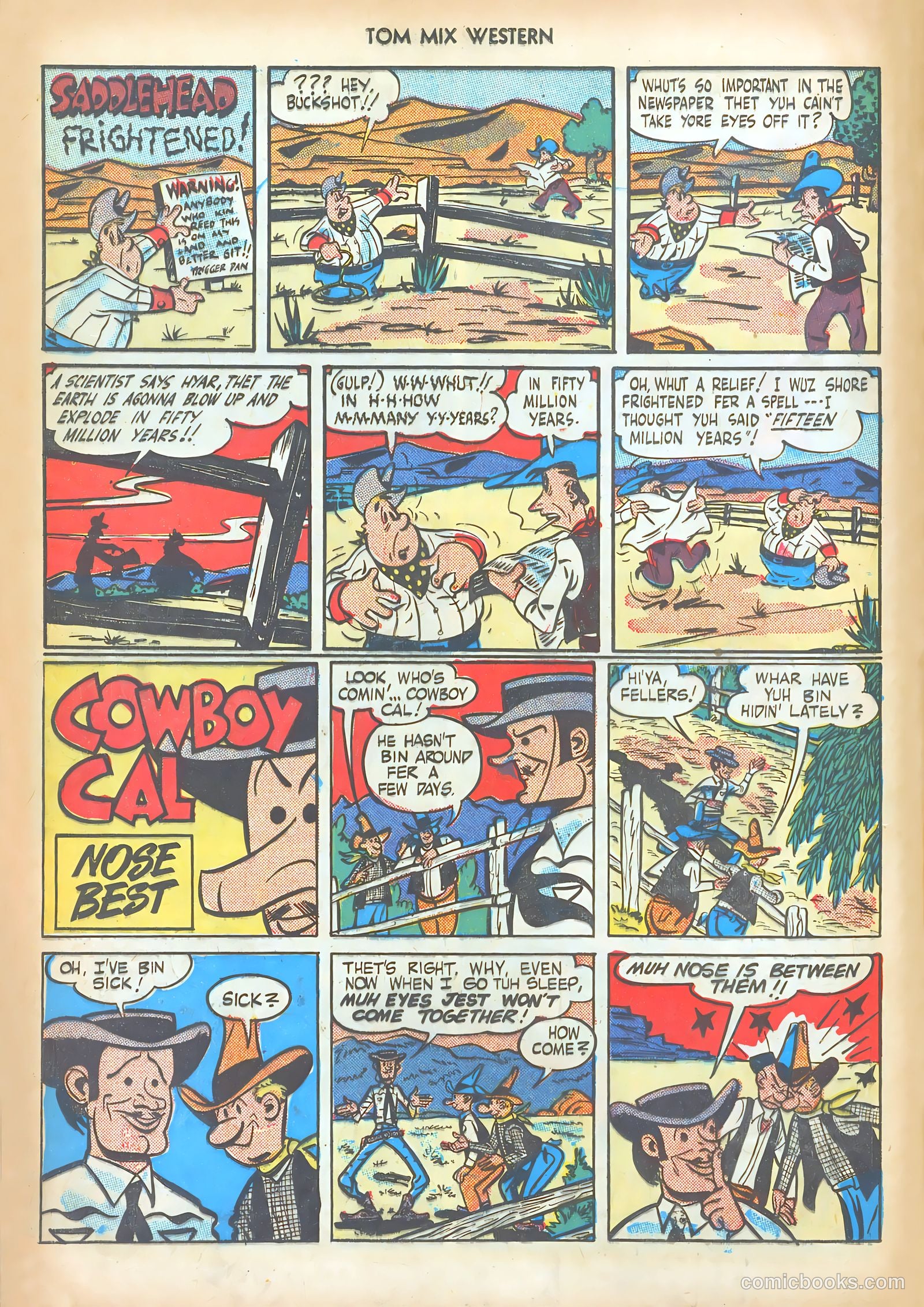 Tom Mix Western #10 (1948) — page 12 of 52