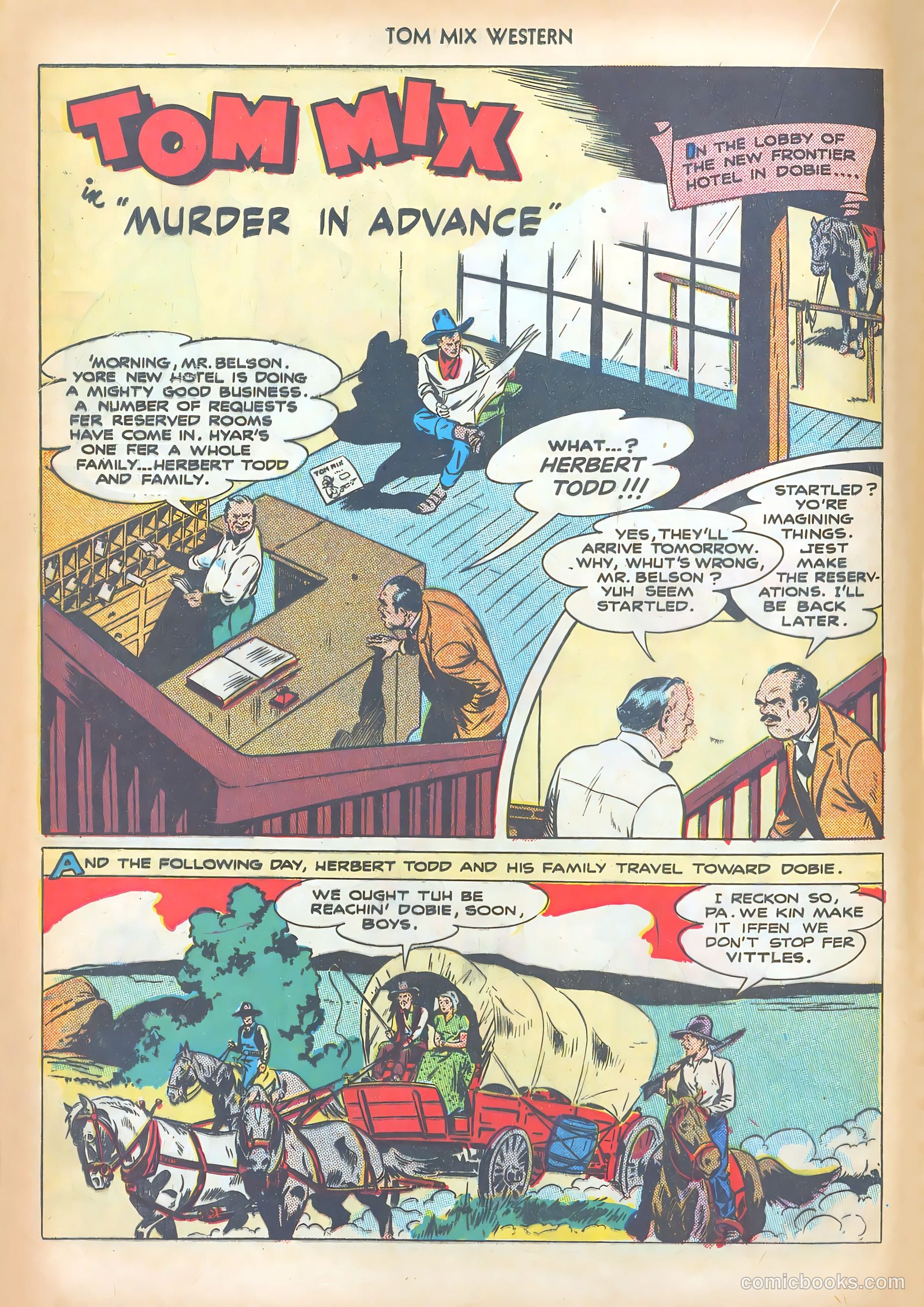 Tom Mix Western #10 (1948) — page 16 of 52
