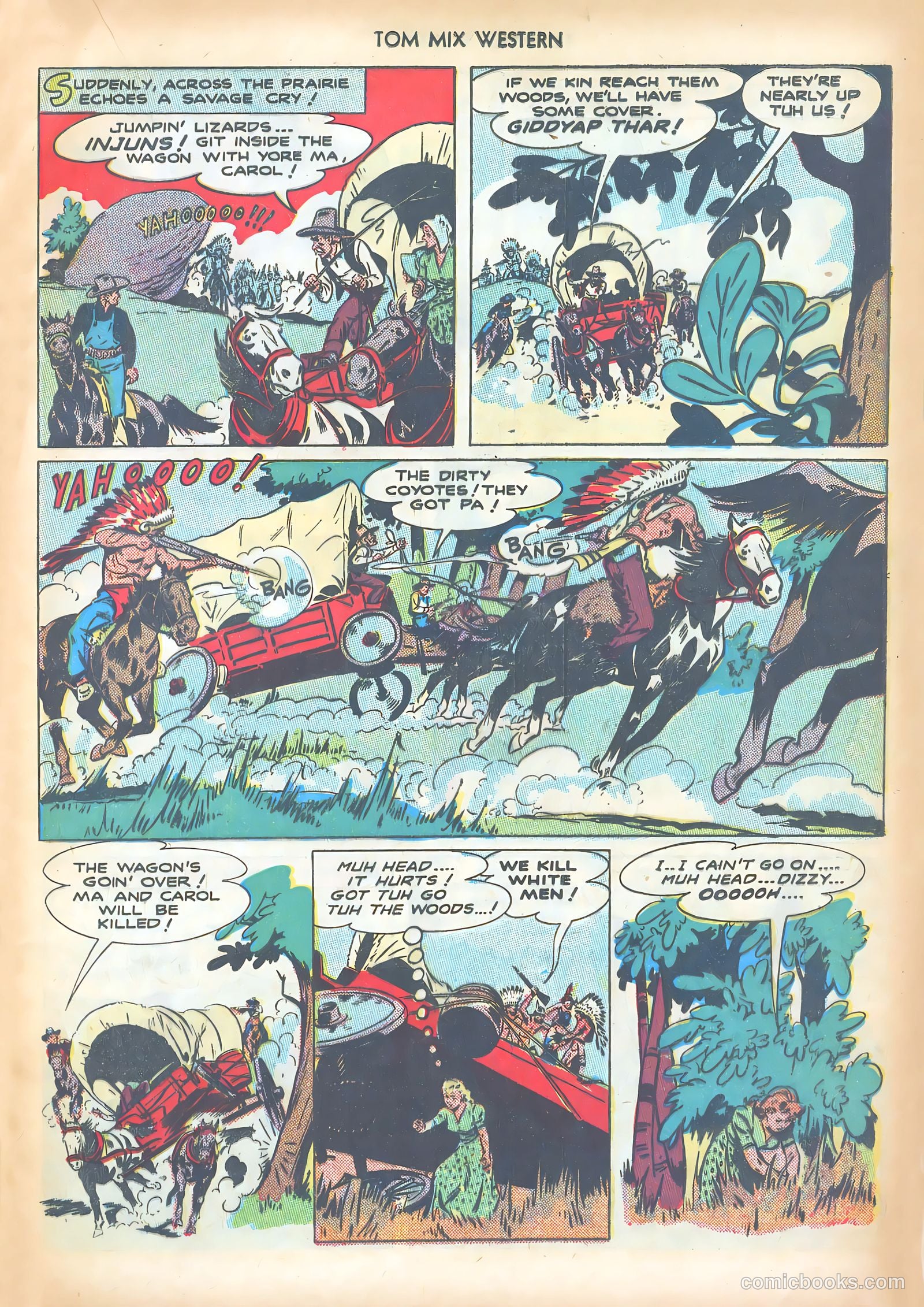 Tom Mix Western #10 (1948) — page 17 of 52