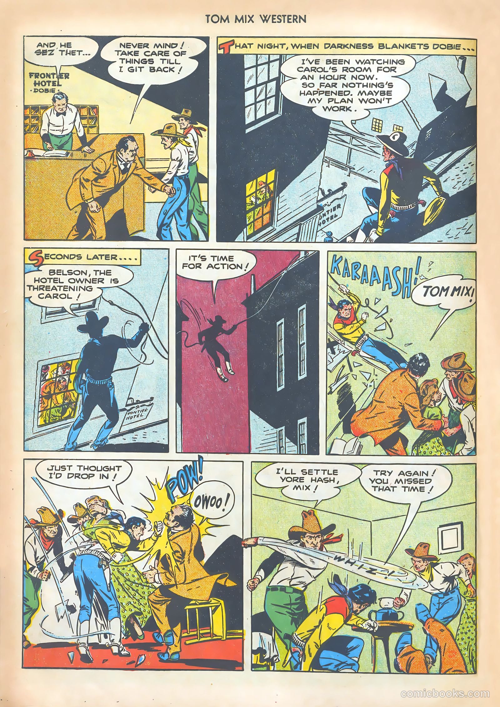Tom Mix Western #10 (1948) — page 20 of 52