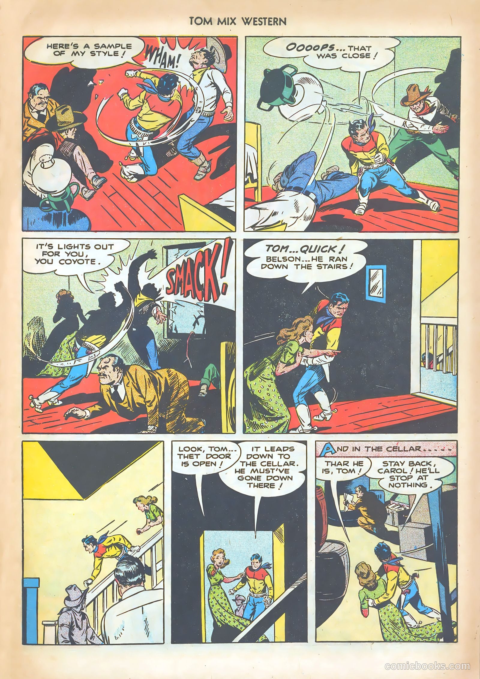 Tom Mix Western #10 (1948) — page 21 of 52