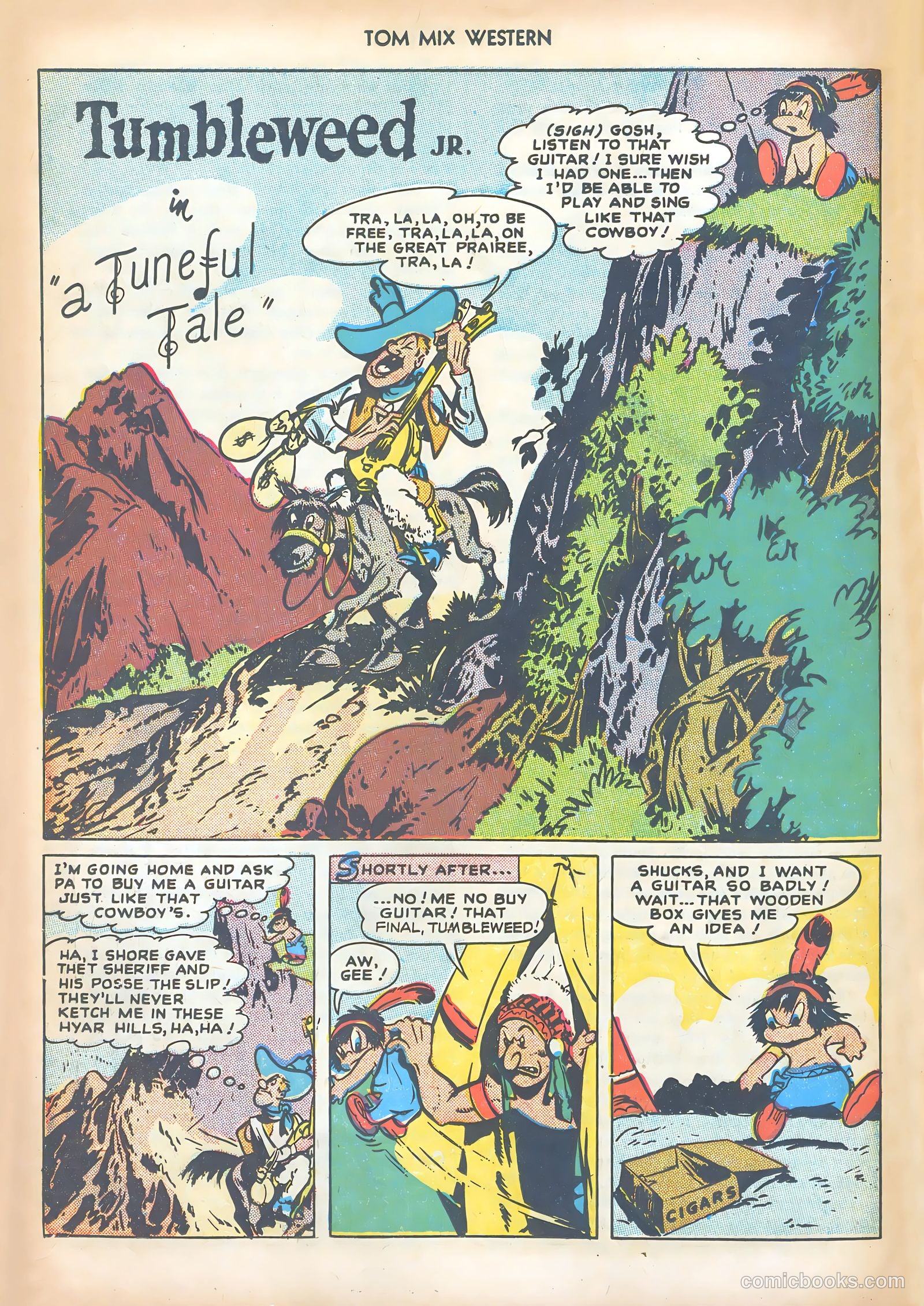 Tom Mix Western #10 (1948) — page 26 of 52