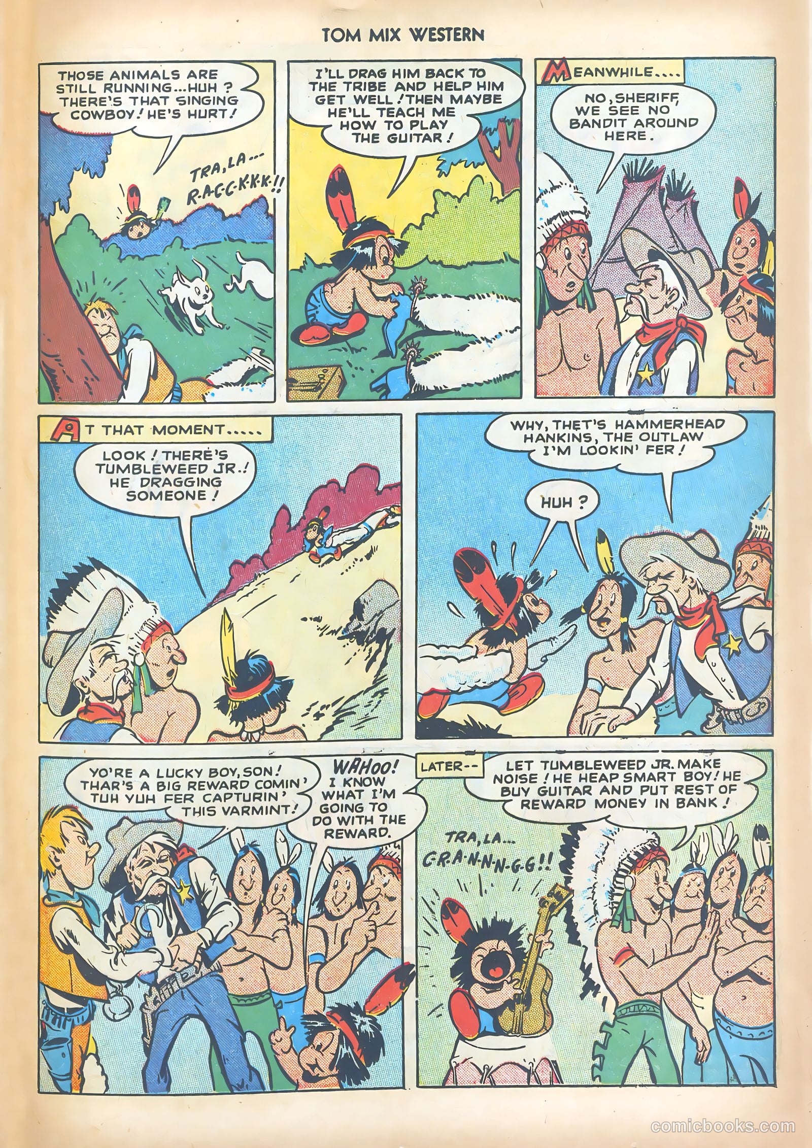 Tom Mix Western #10 (1948) — page 29 of 52