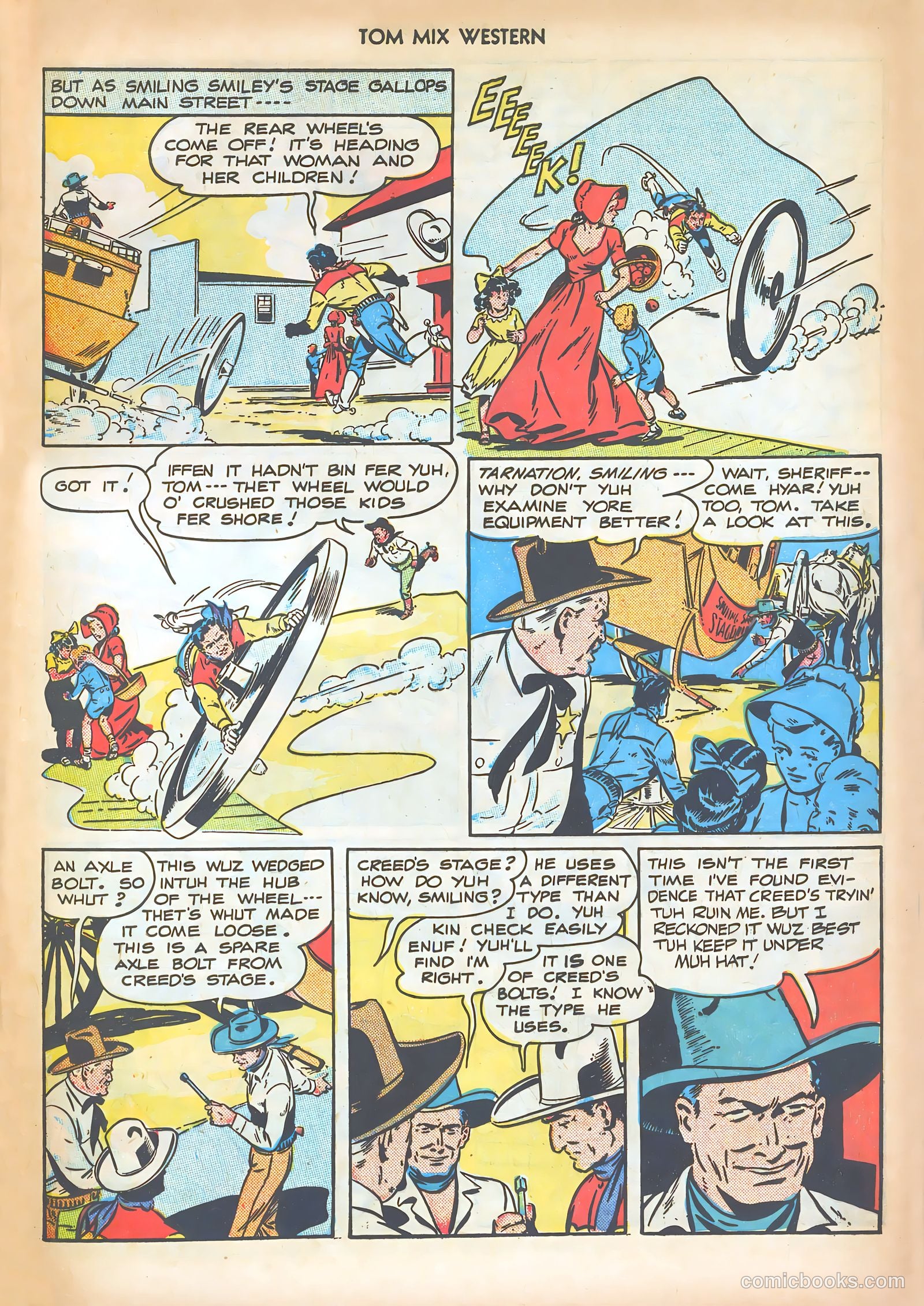 Tom Mix Western #10 (1948) — page 33 of 52