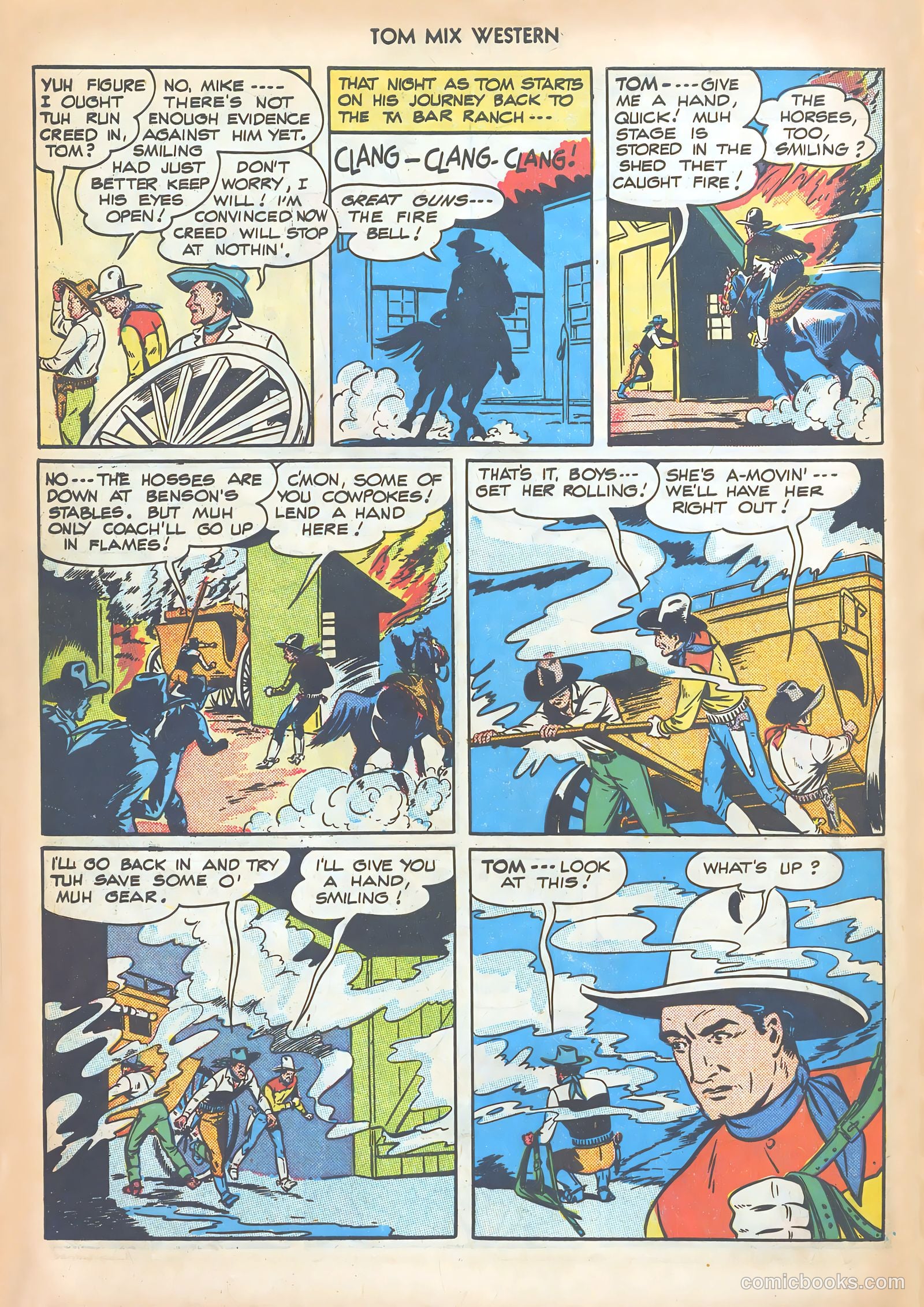 Tom Mix Western #10 (1948) — page 34 of 52