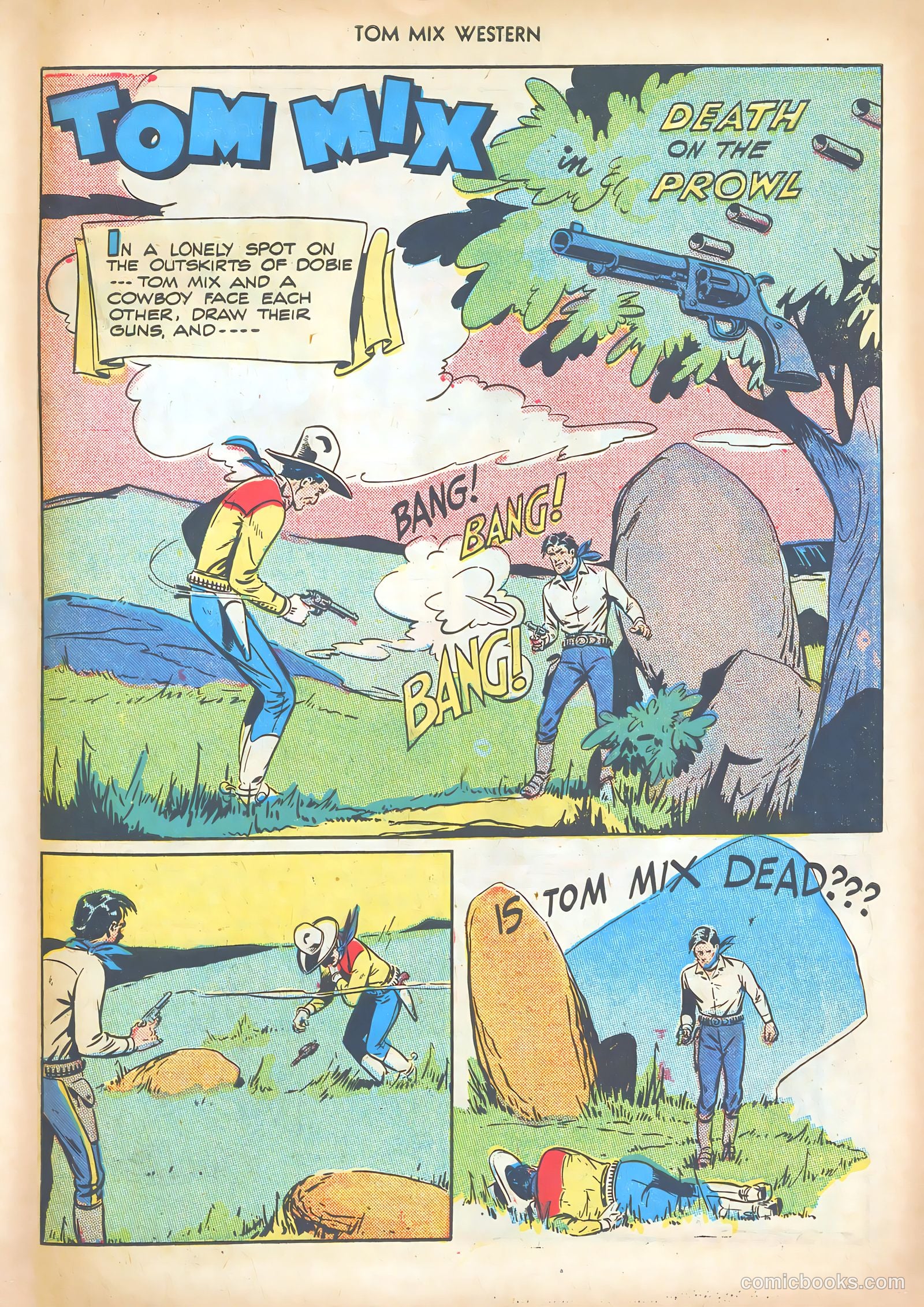 Tom Mix Western #10 (1948) — page 43 of 52