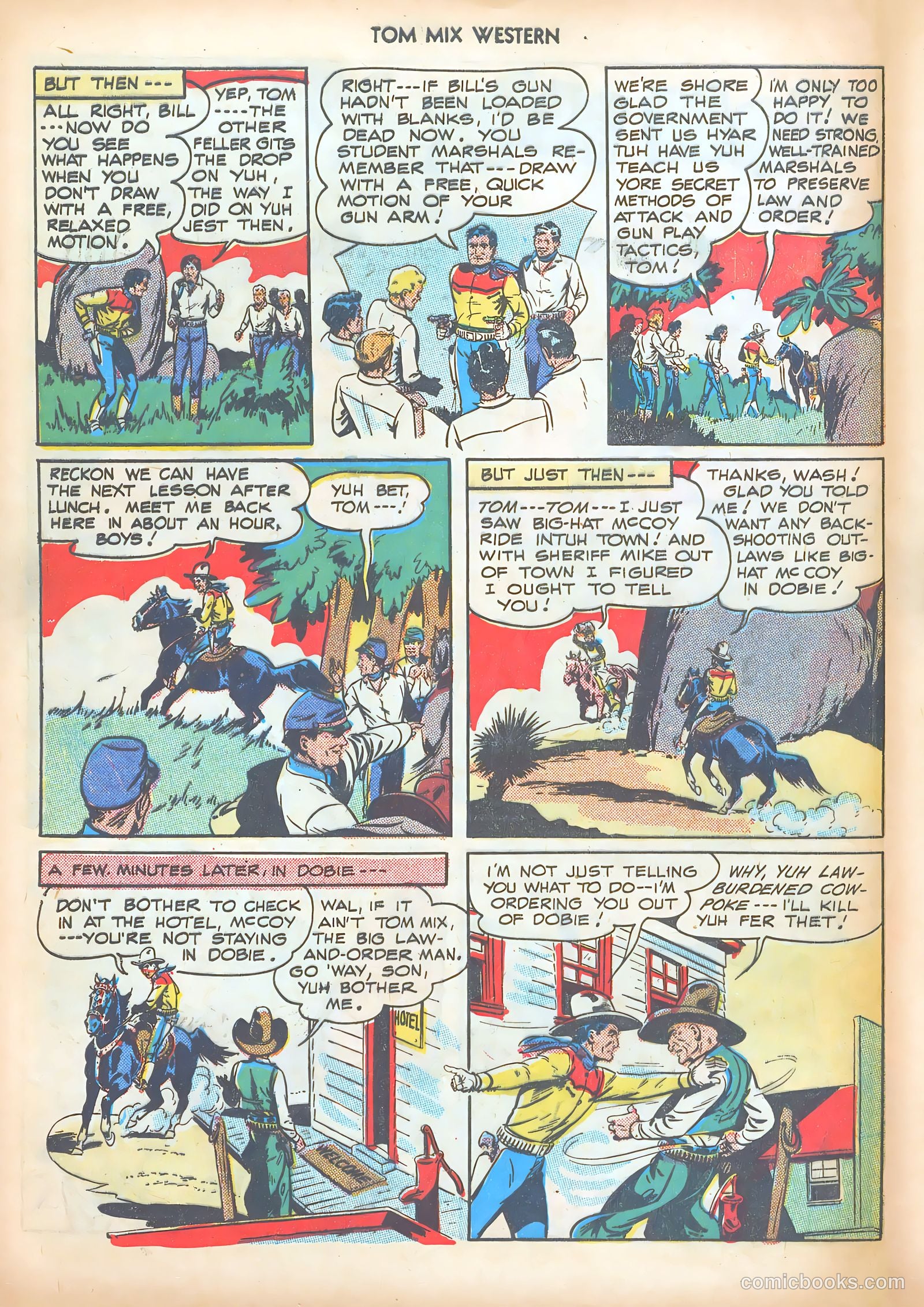 Tom Mix Western #10 (1948) — page 44 of 52