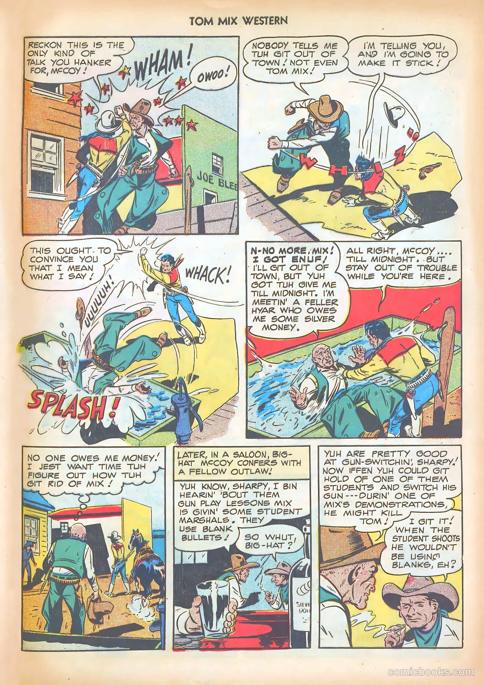 Tom Mix Western #10 (1948) — page 45 of 52