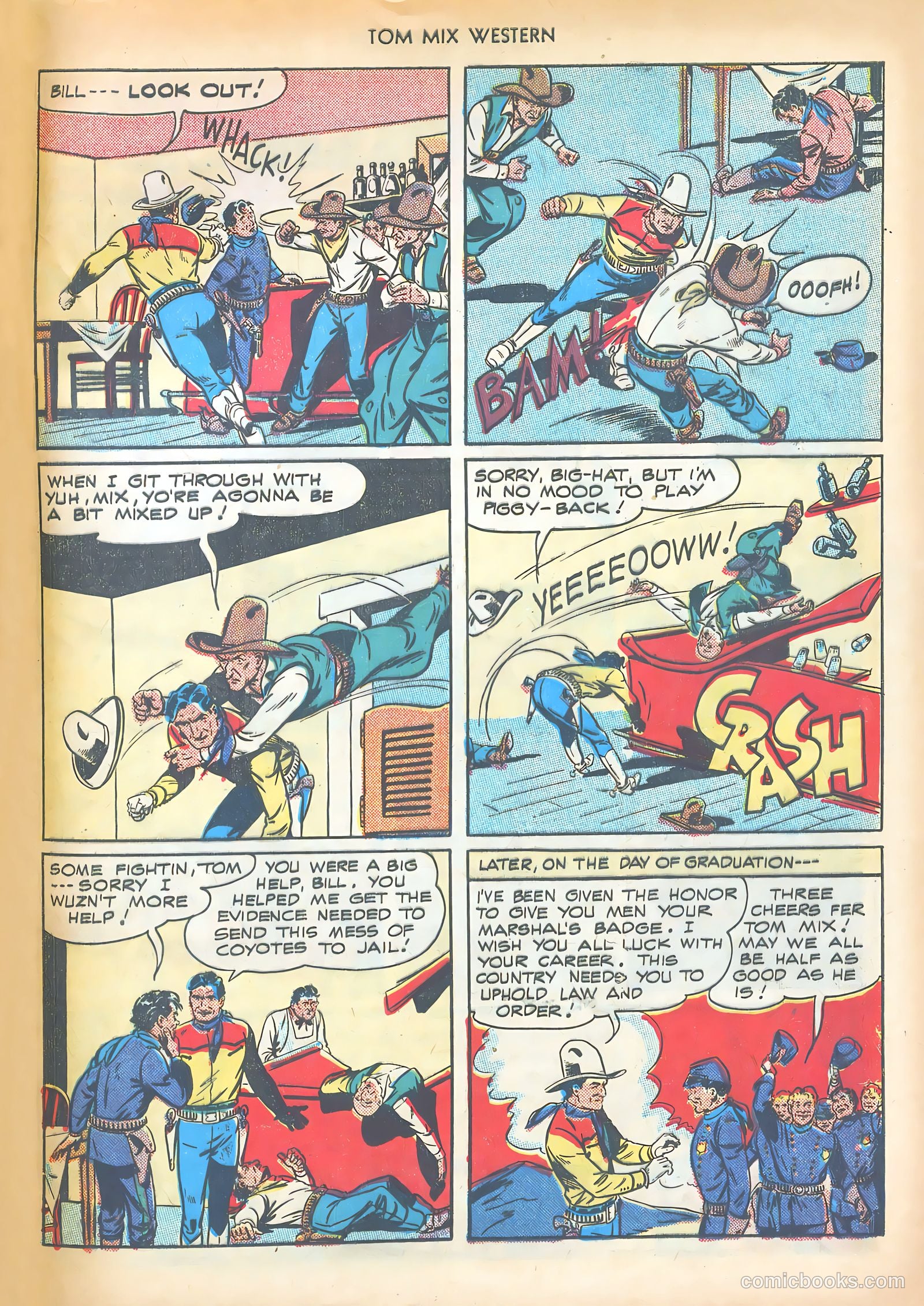 Tom Mix Western #10 (1948) — page 49 of 52