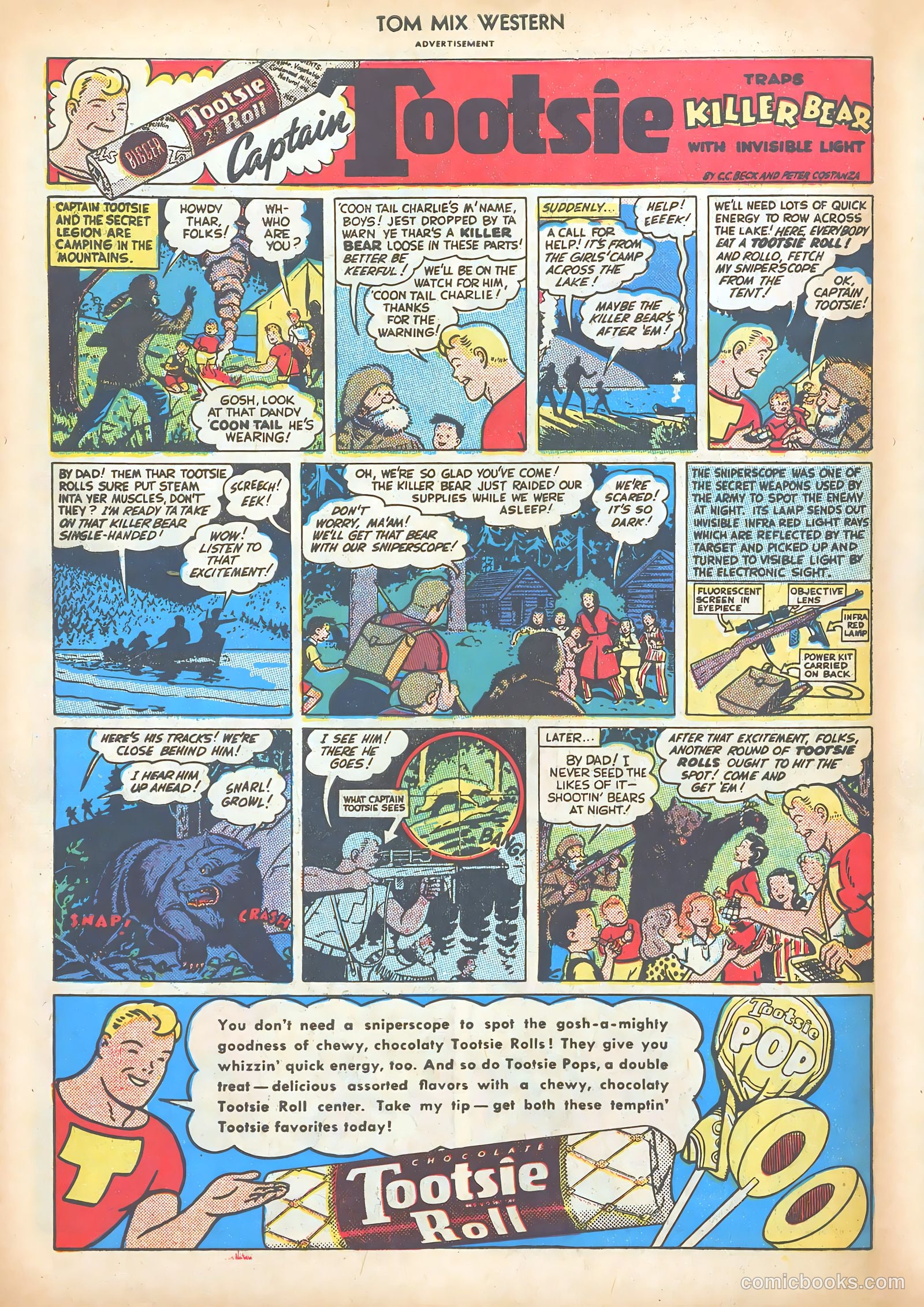 Tom Mix Western #10 (1948) — page 50 of 52