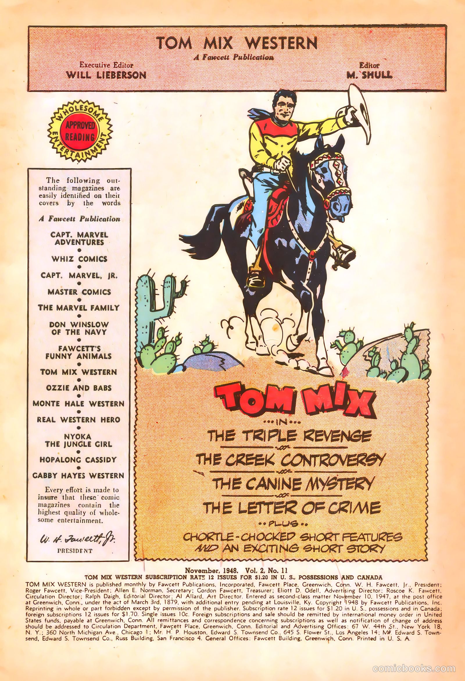 Tom Mix Western #11 (1948) — page 3 of 52
