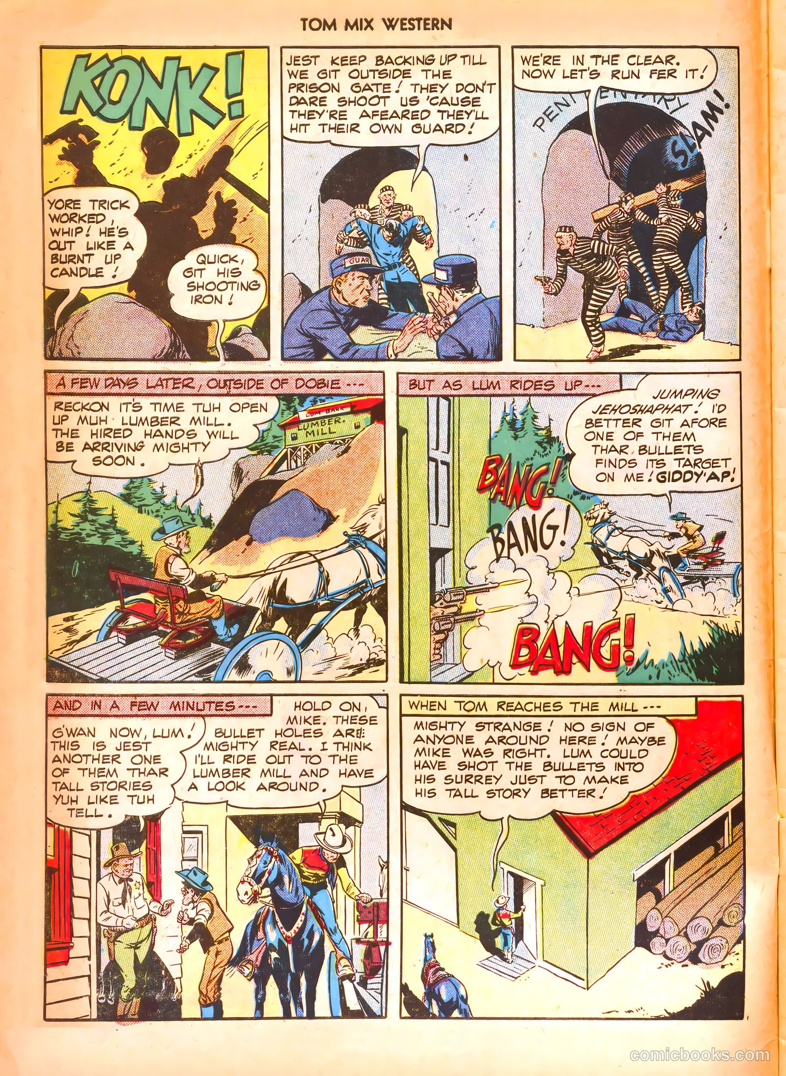 Tom Mix Western #11 (1948) — page 6 of 52